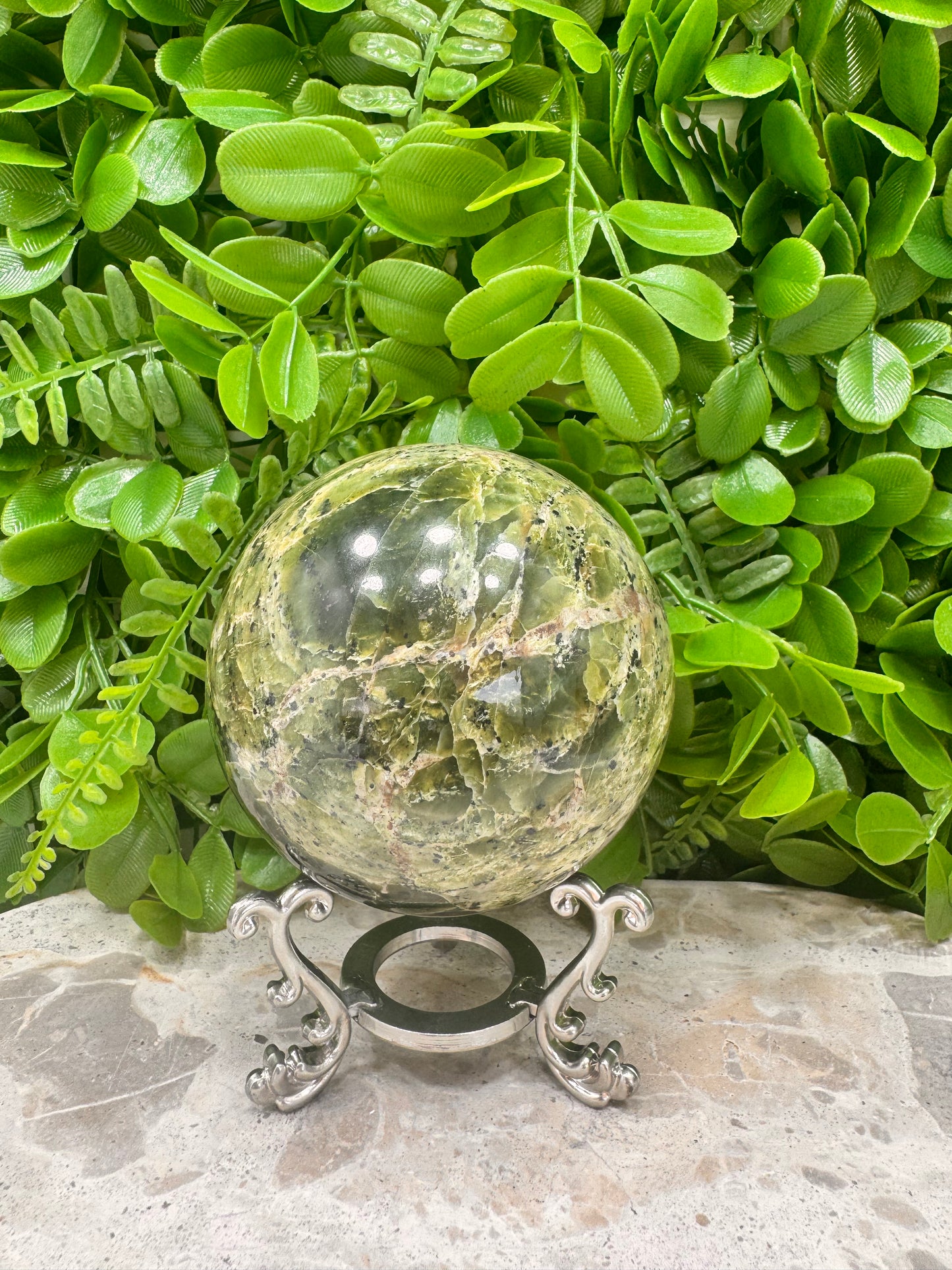 Nephrite Jade Sphere 786g
