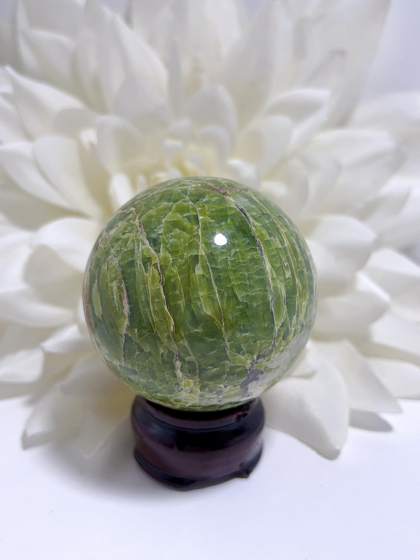 Tremolite Sphere 355G