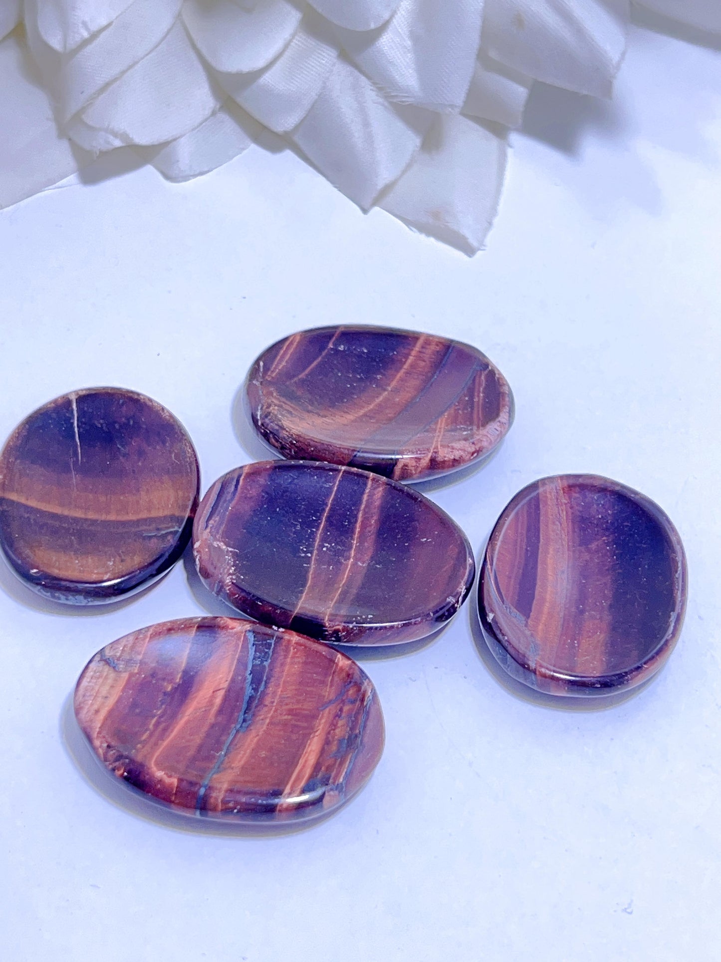 Red Tiger Eye Thumbstone