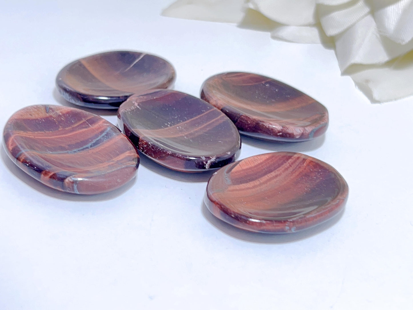 Red Tiger Eye Thumbstone