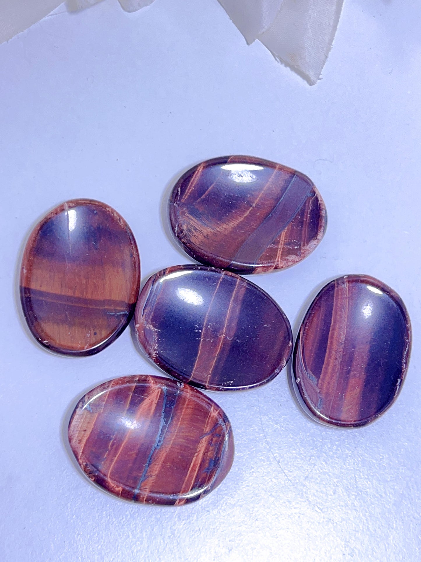 Red Tiger Eye Thumbstone