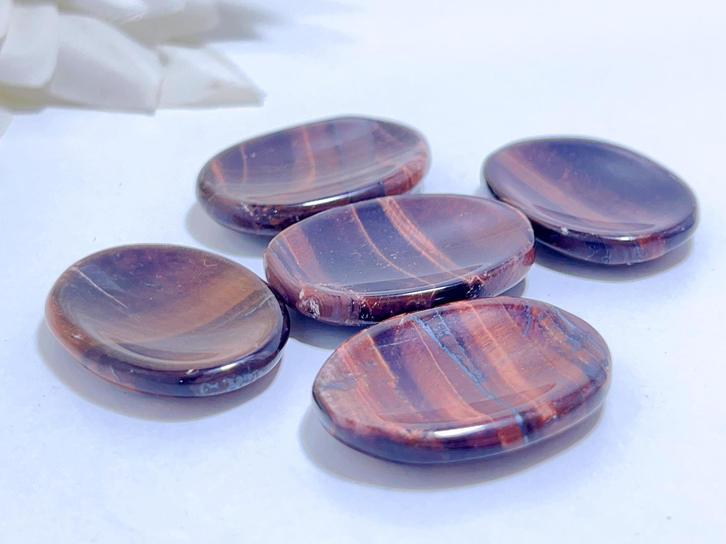 Red Tiger Eye Thumbstone