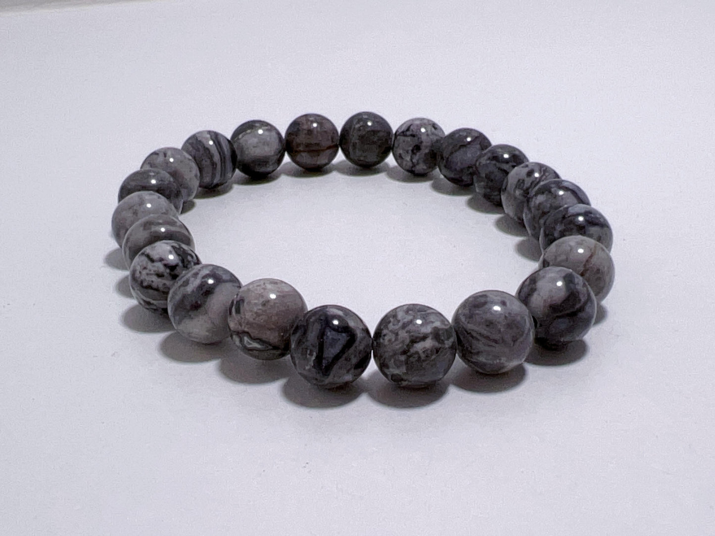Map Jasper Bracelet 8mm