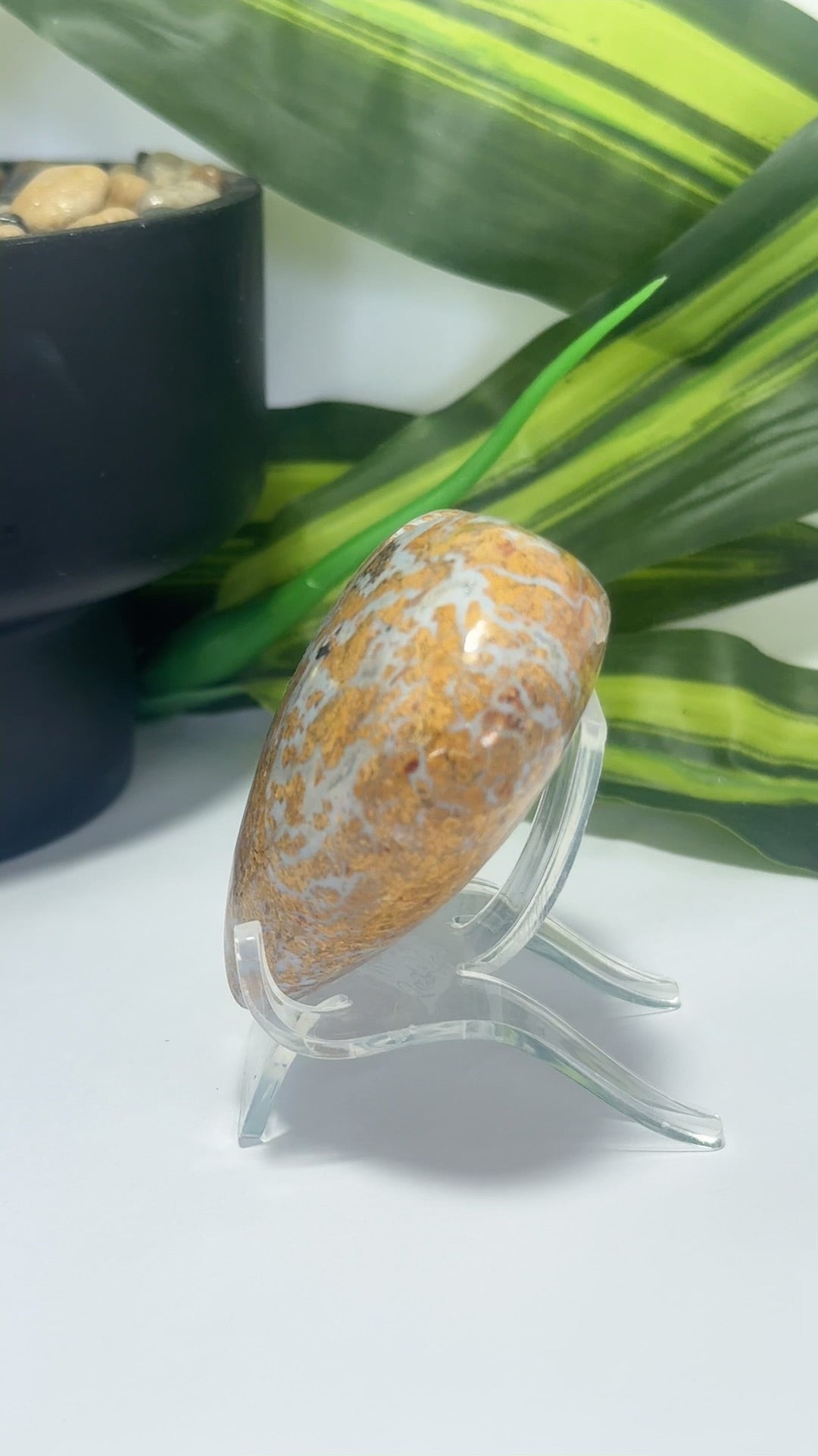 Jasper Agate Heart 166g