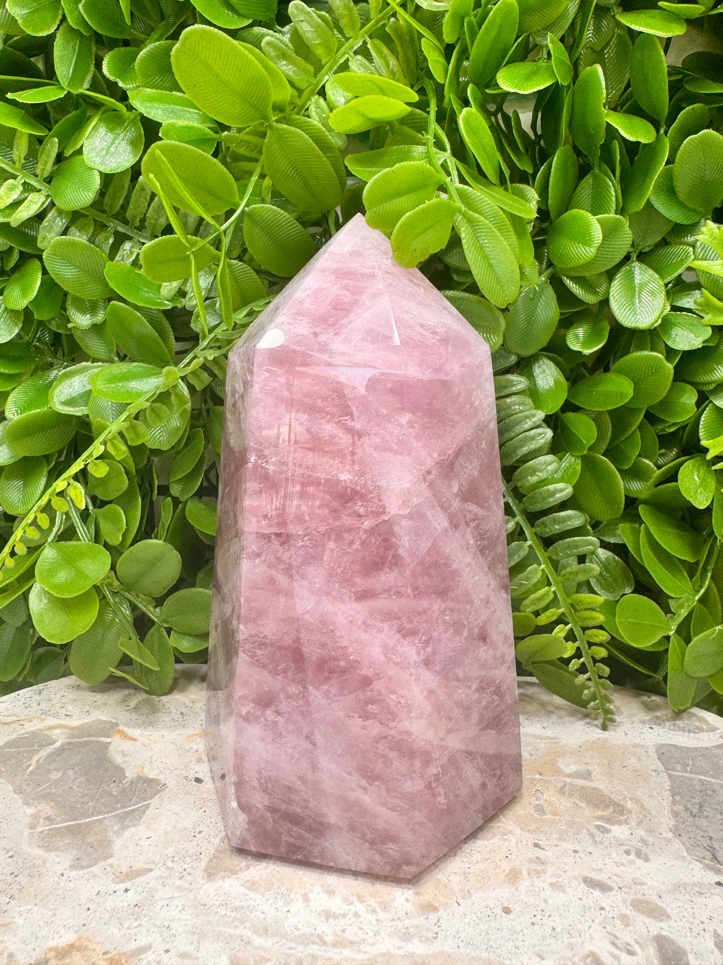 Rose Quartz Tower 1.4kg