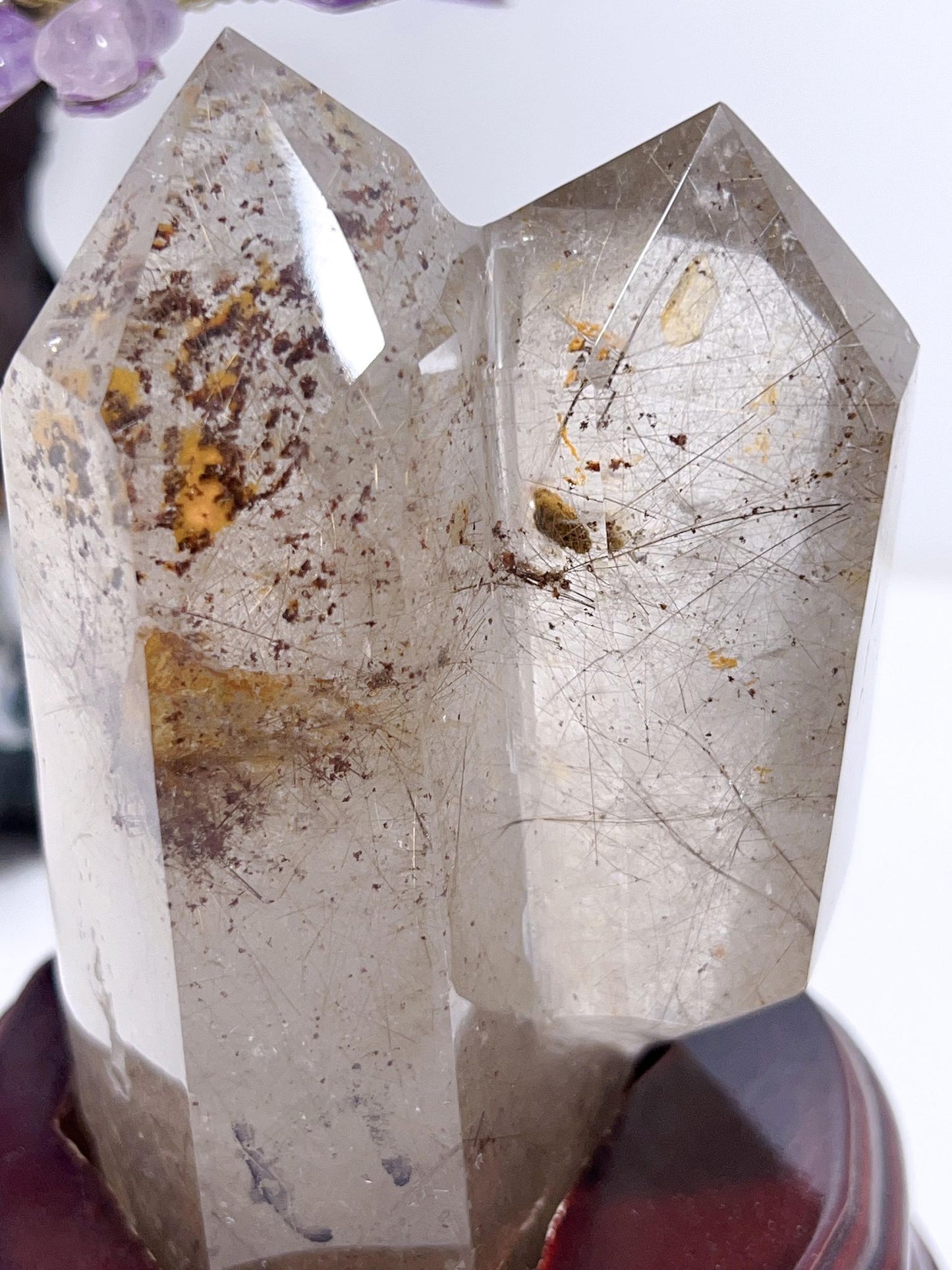Rutile Quartz Double Pt 499G