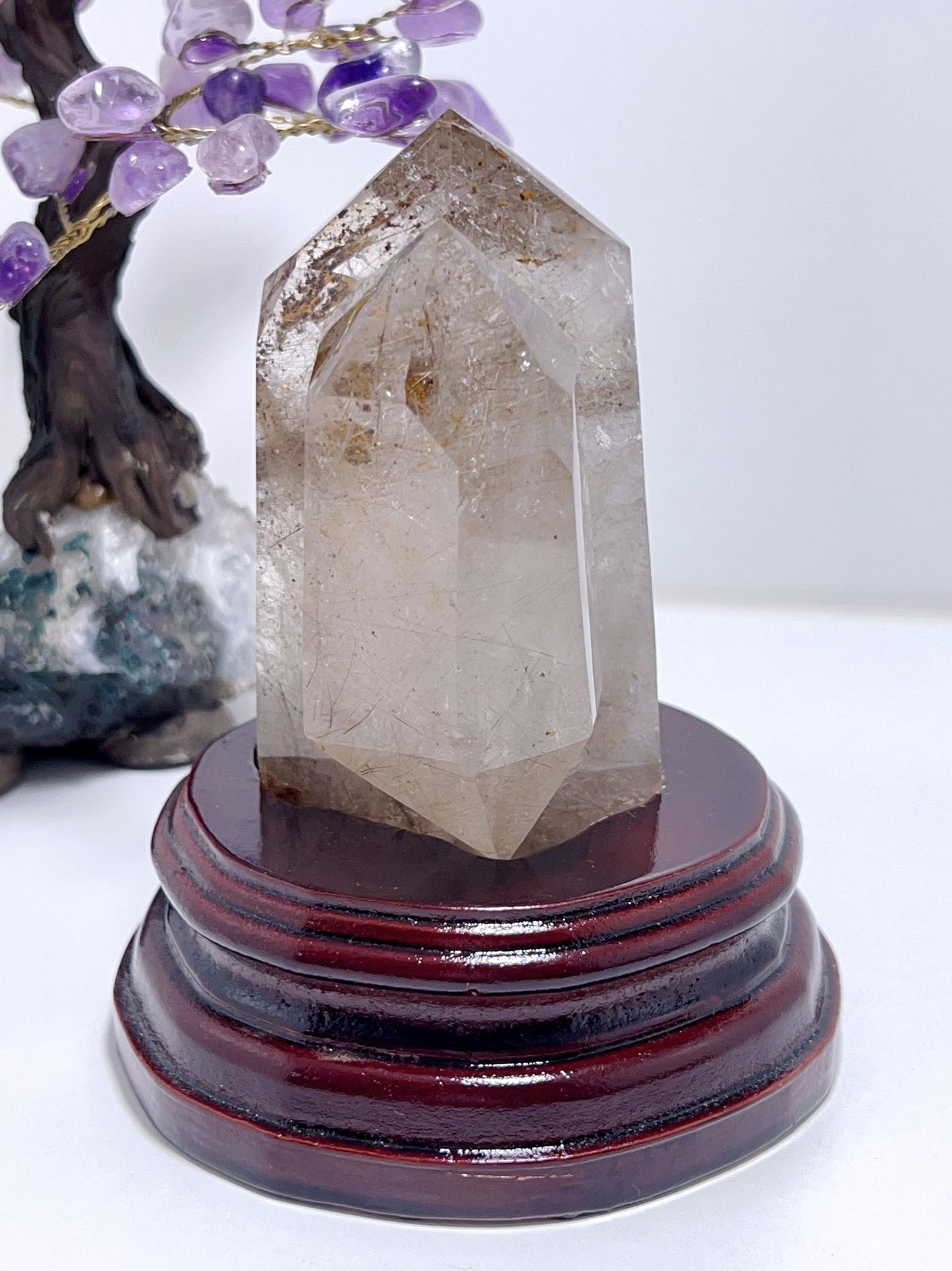 Rutile Quartz Double Pt 499G