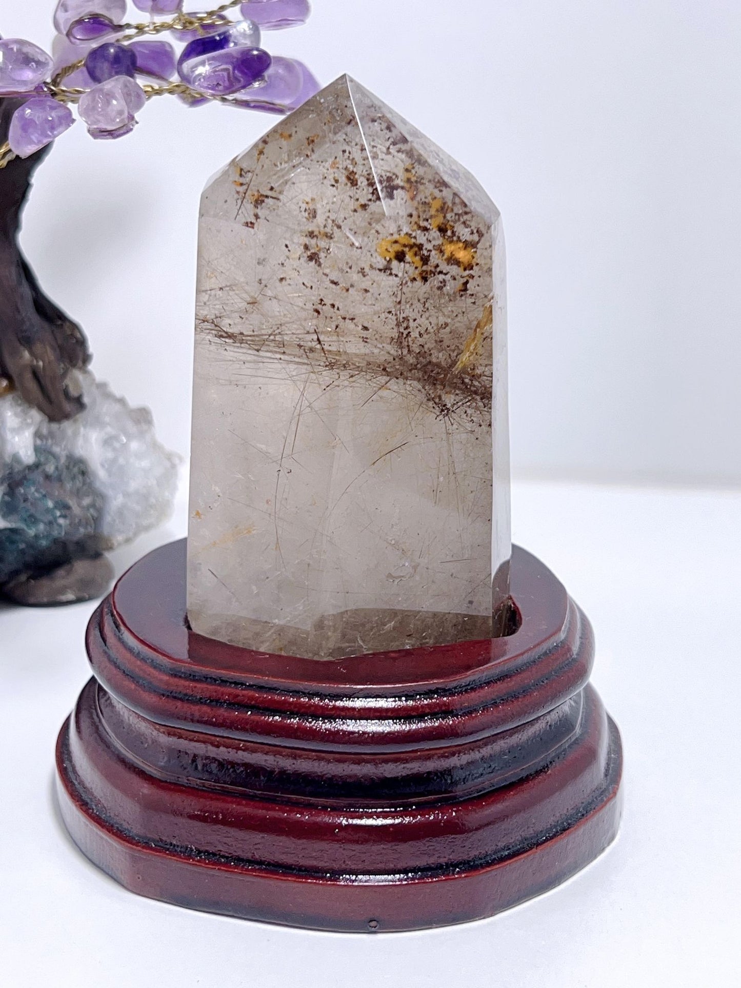 Rutile Quartz Double Pt 499G