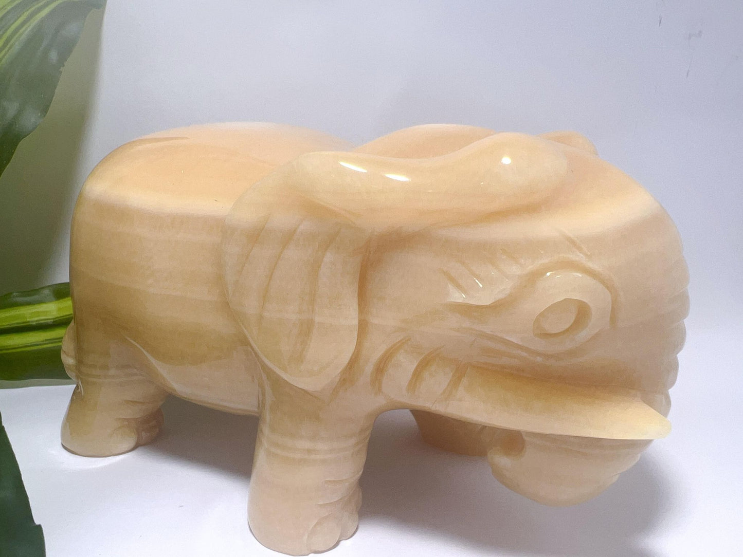 Orange Calcite Elephant 3.7kg
