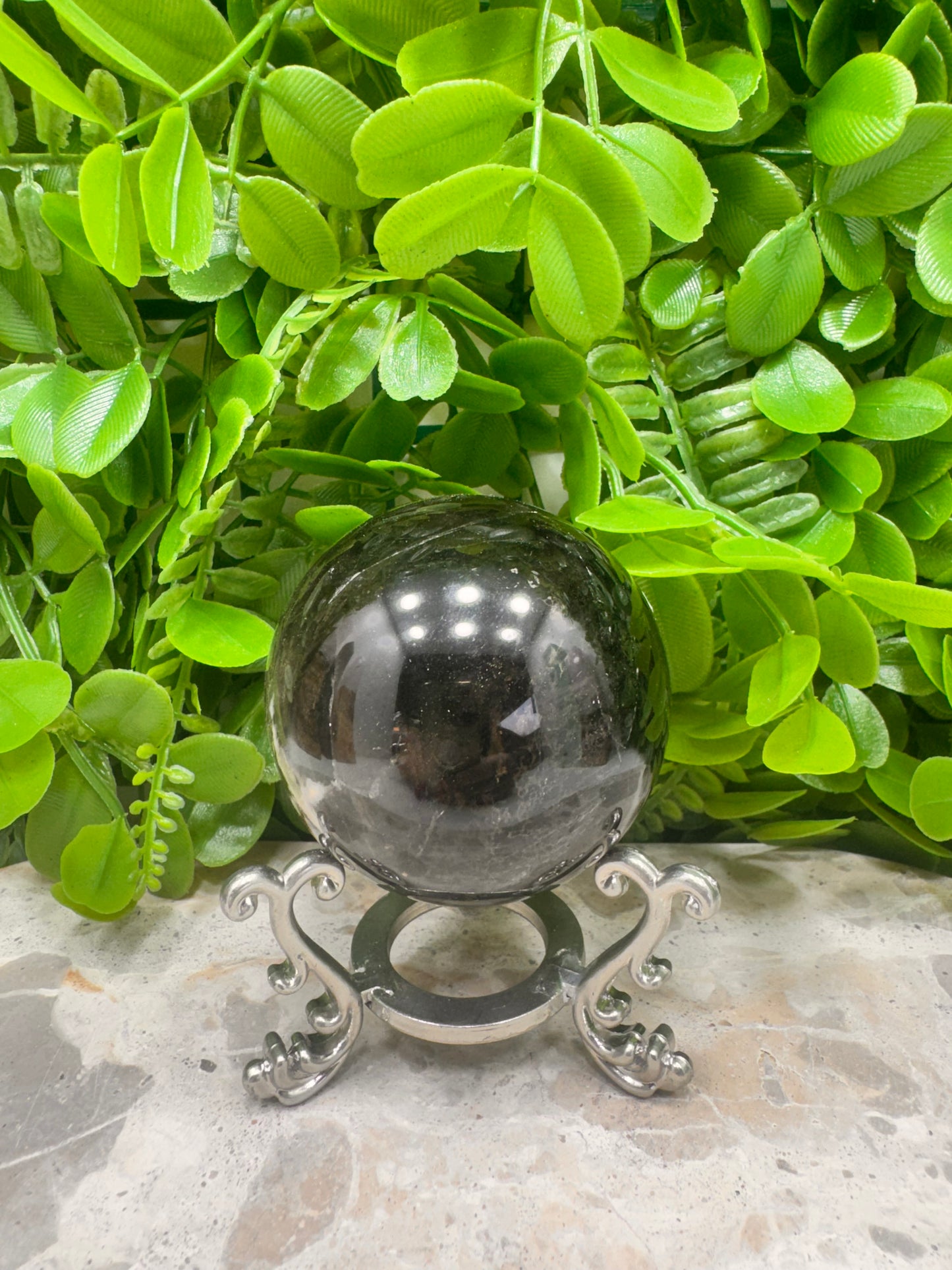 Smokey Quartz Sphere 324g