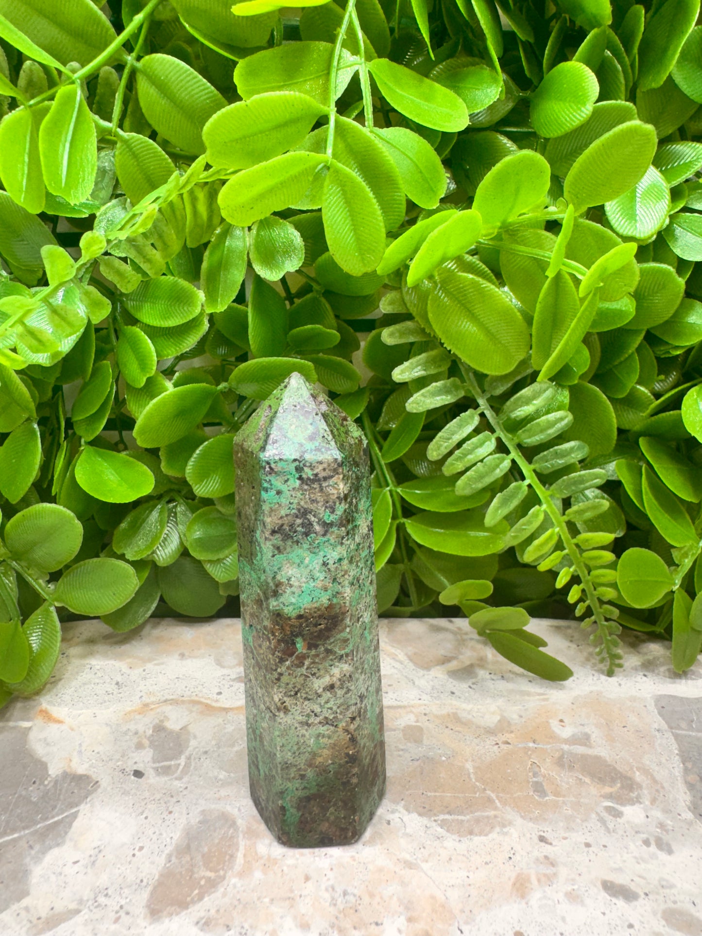 Chrysocolla Tower 130g