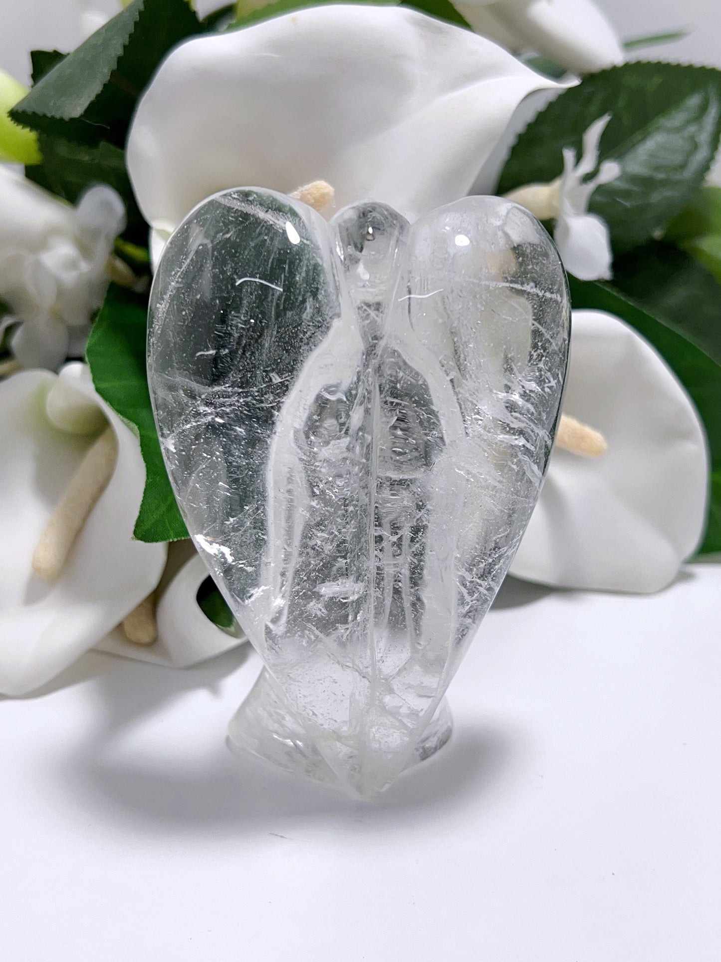 Clear Quartz Medium Angel 232g