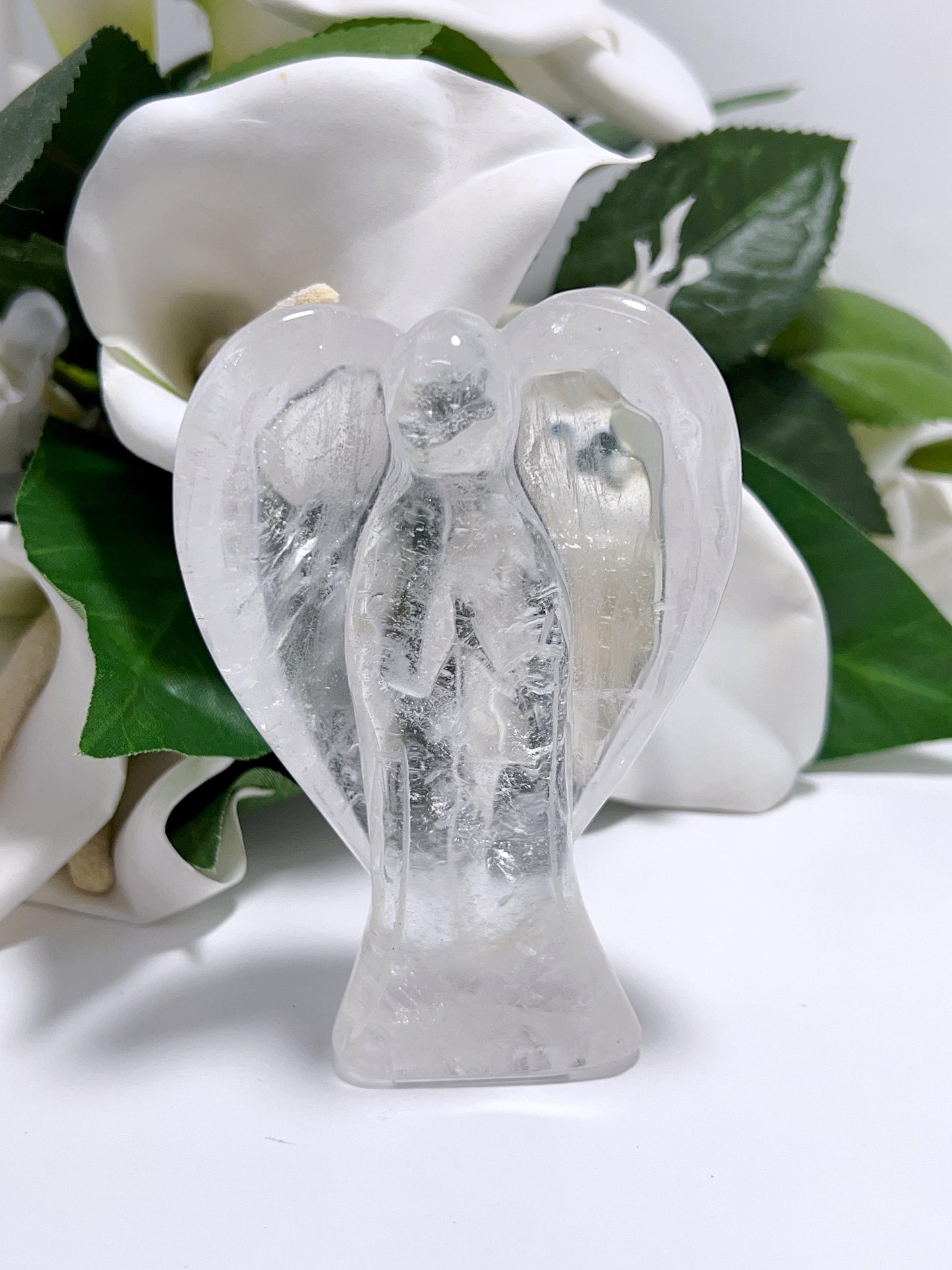 Clear Quartz Medium Angel 232g