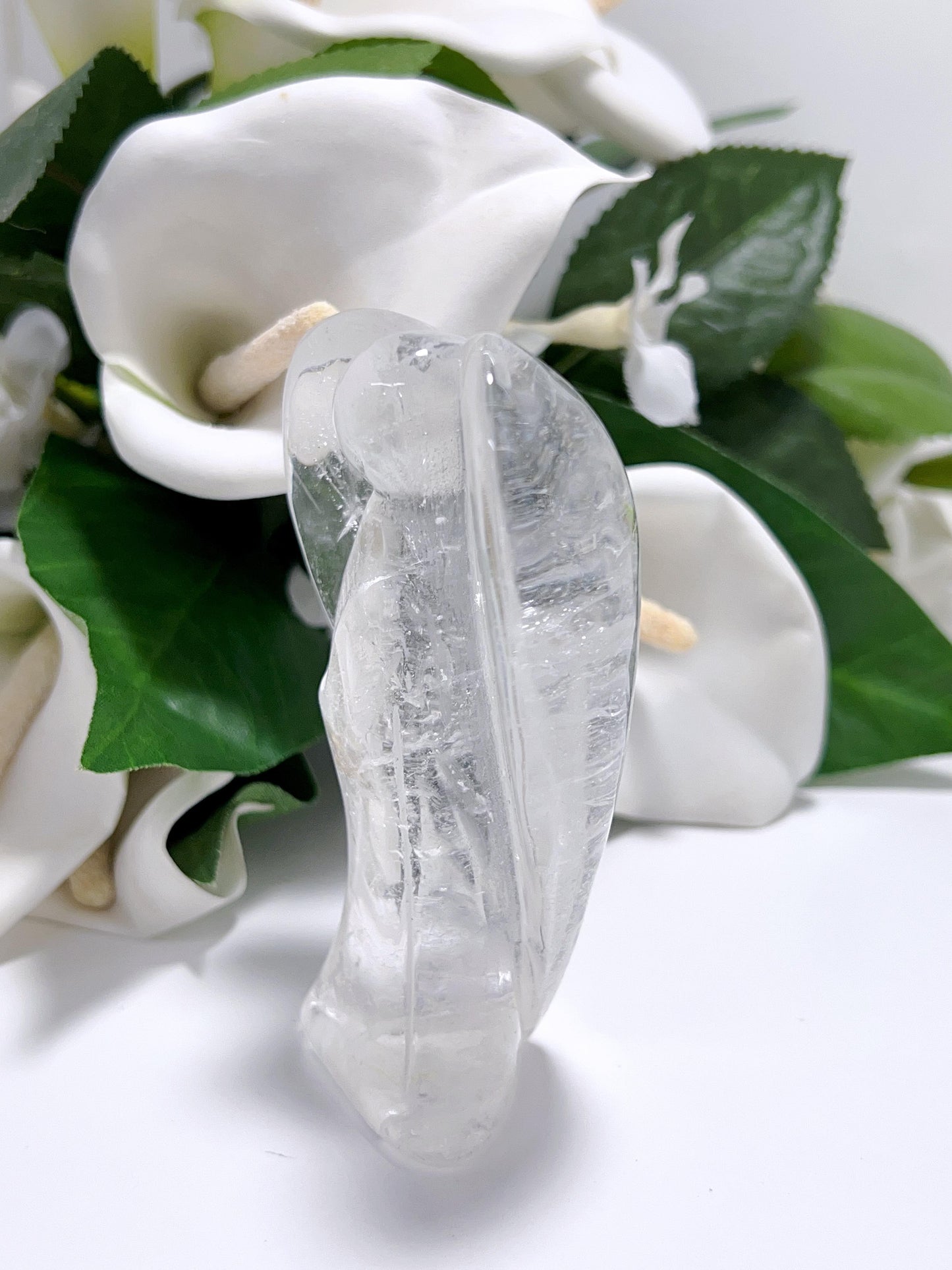 Clear Quartz Medium Angel 232g