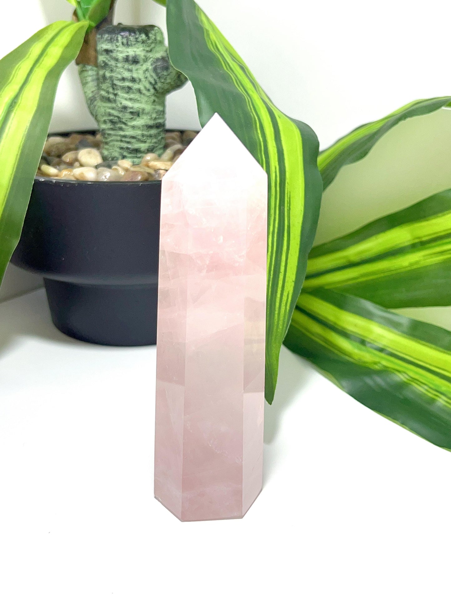Rose quartz Tower 314g