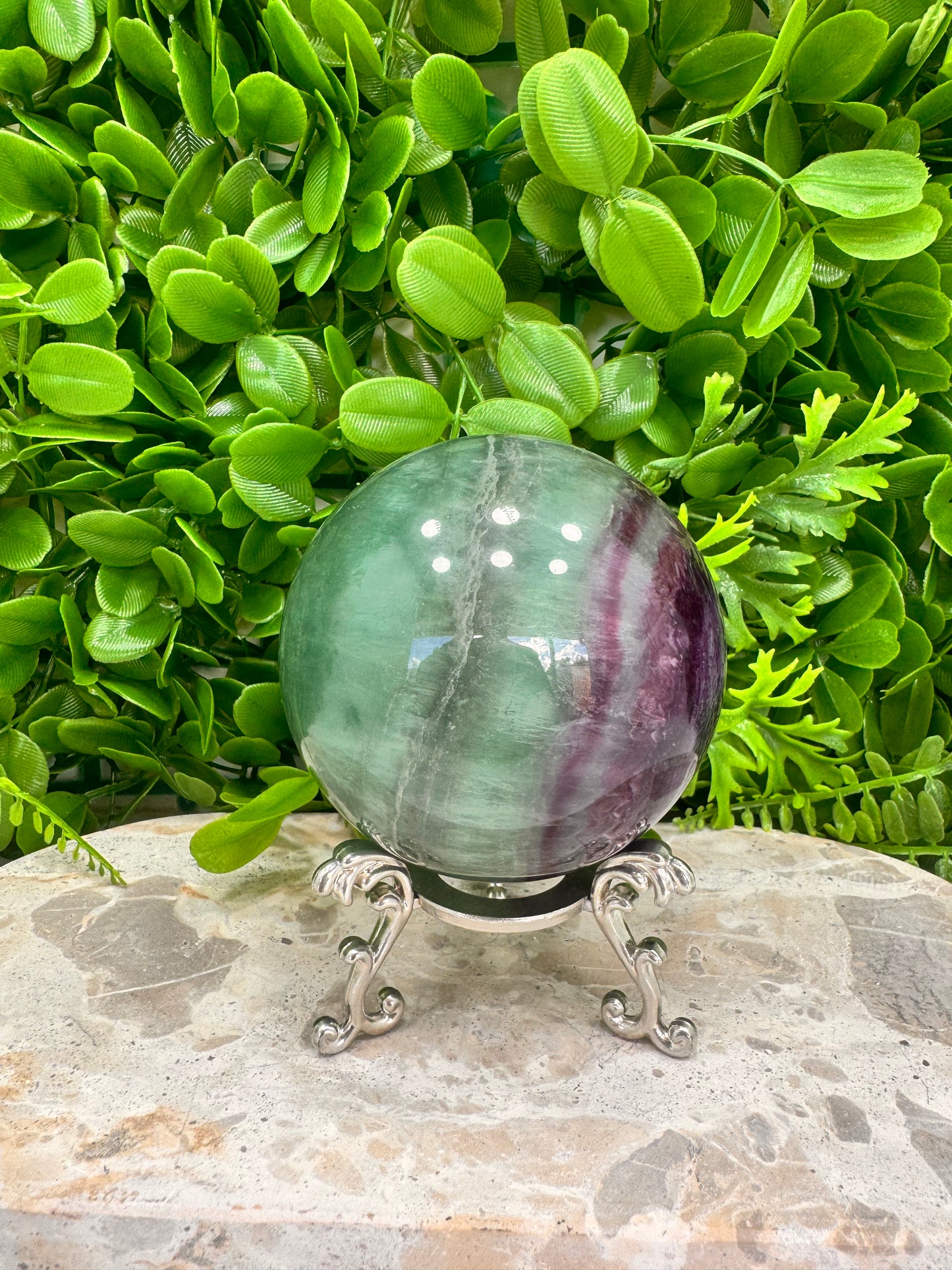 Fluorite Sphere 932g