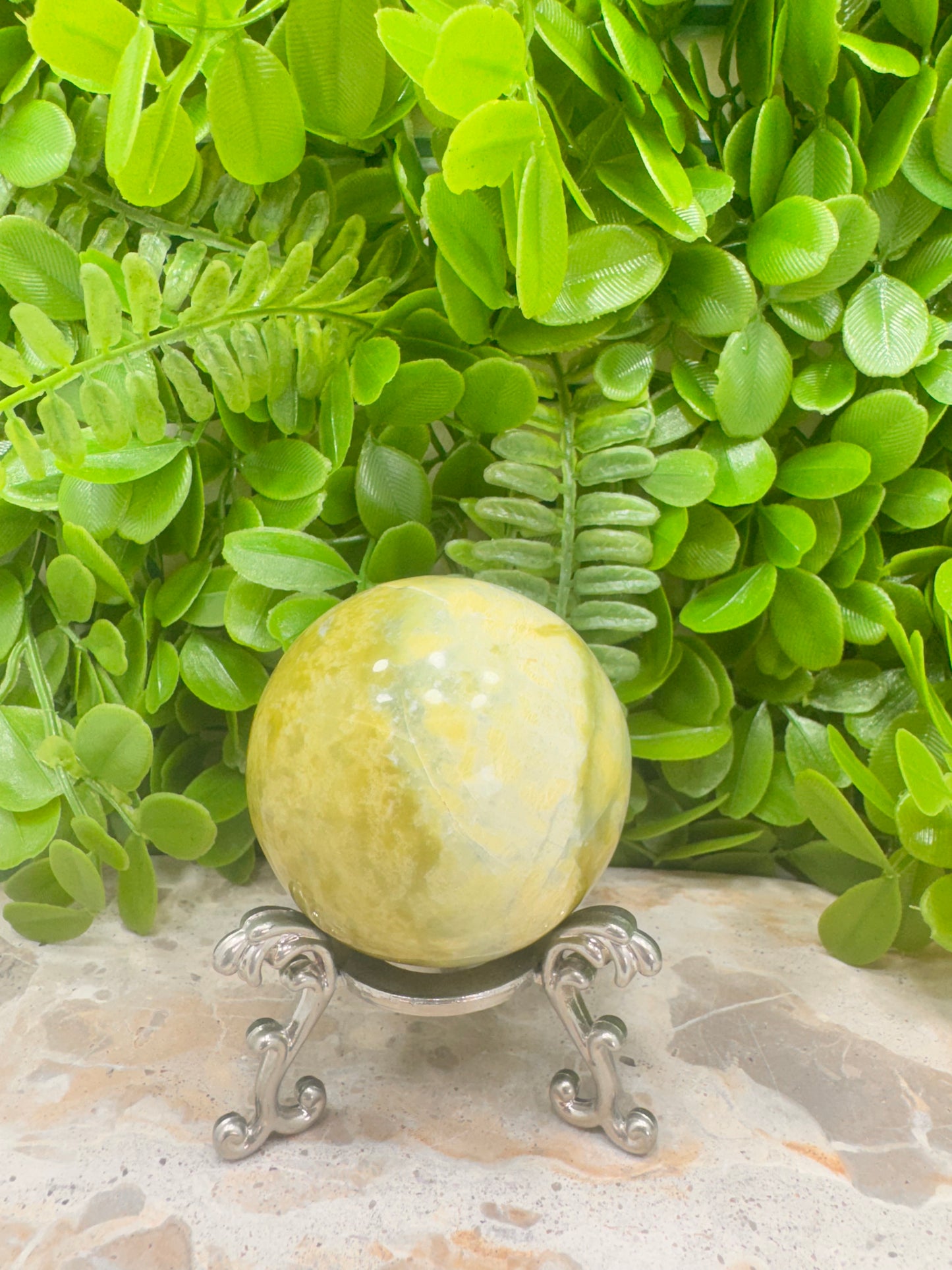 Green Jade Sphere 330g