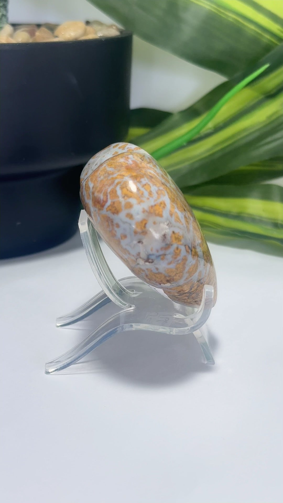 Jasper Agate Heart 166g