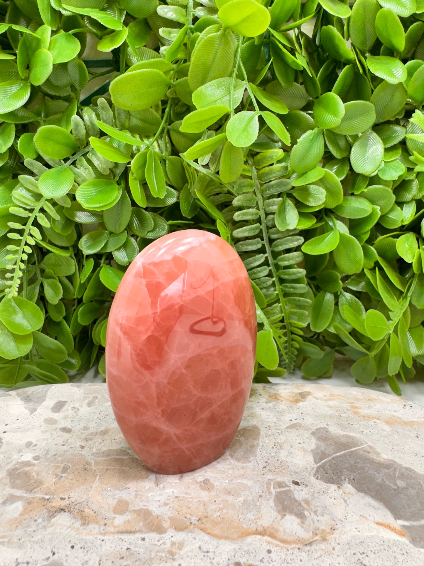 Standing Rose Calcite 290g