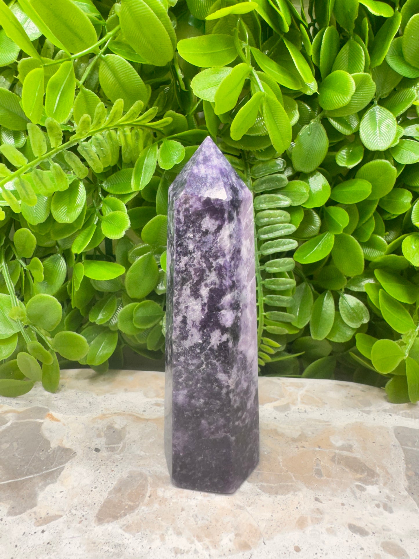 Lepidolite Tower 252g