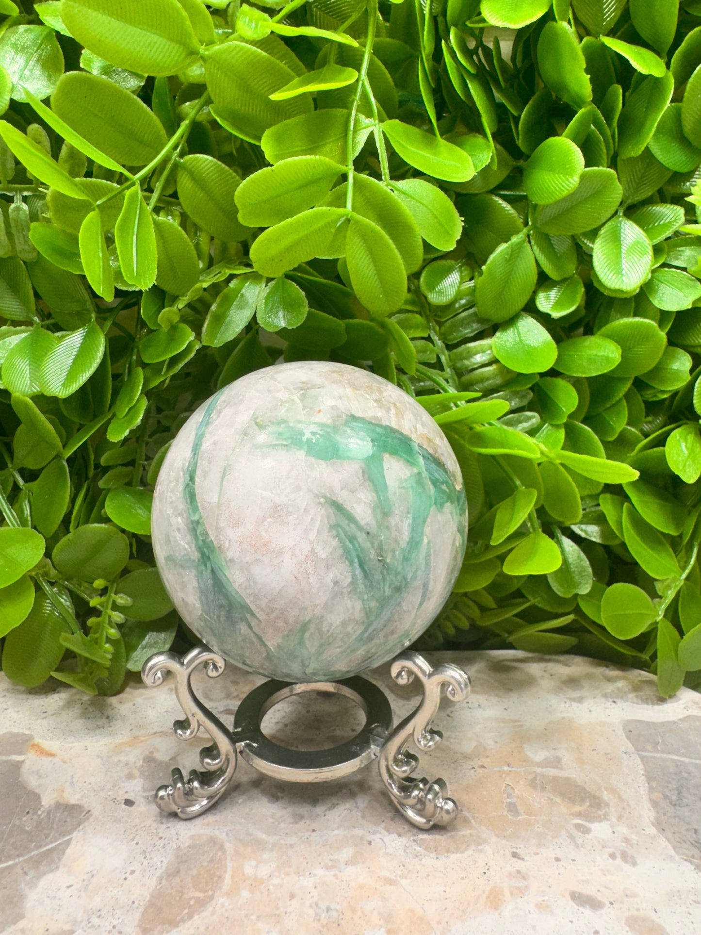 Blue / Green Kyanite Sphere 542g