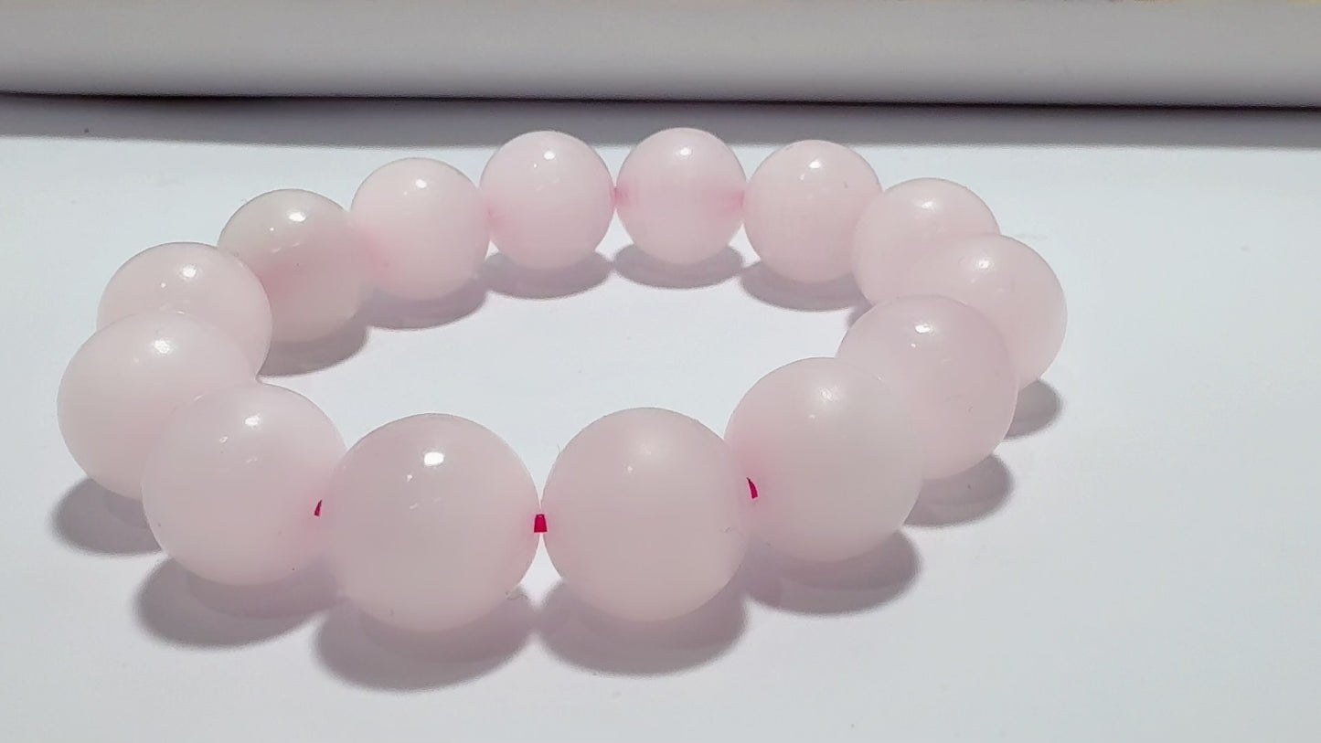 Pink Mangano Bracelets 13mm