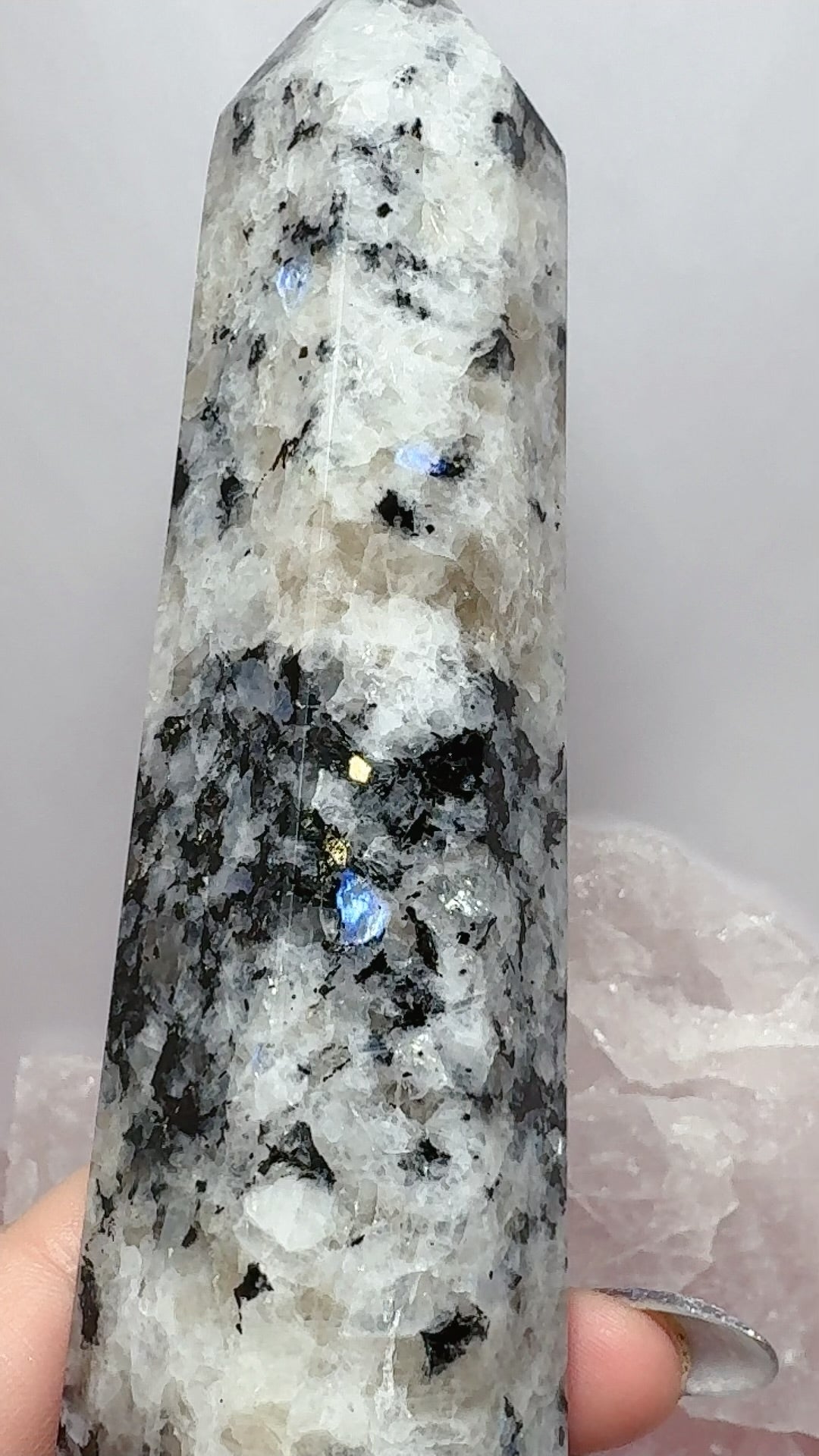 Rainbow Moonstone Tower 454g