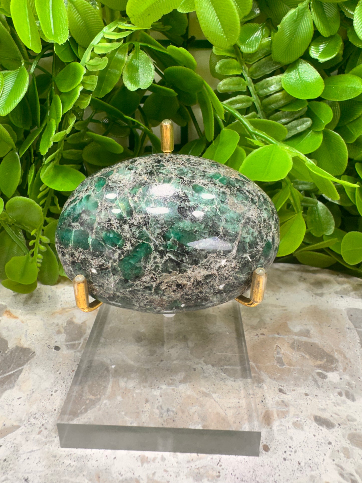 Verdite Palm Stone 158g