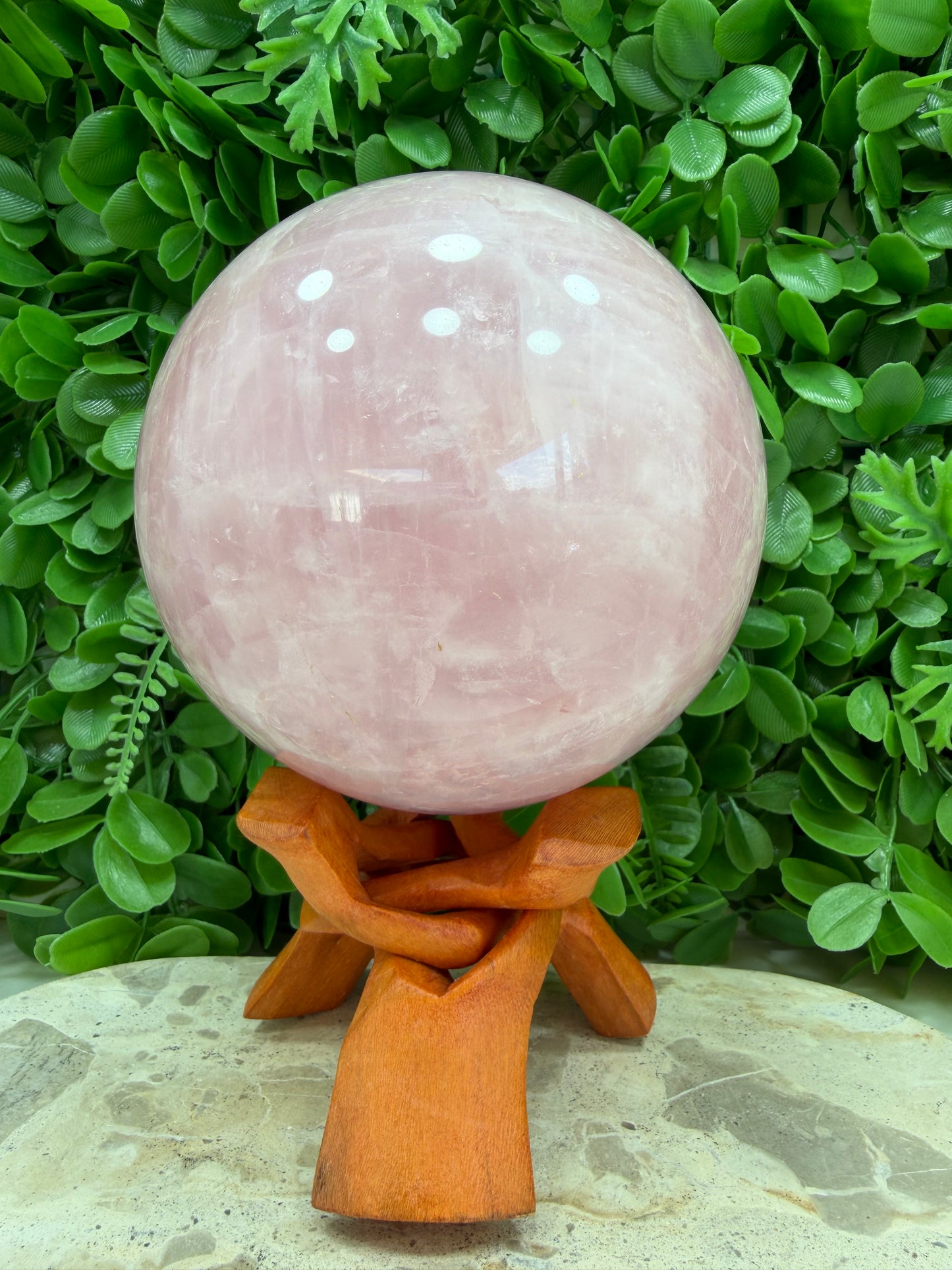 Rose Quartz Sphere 2972g