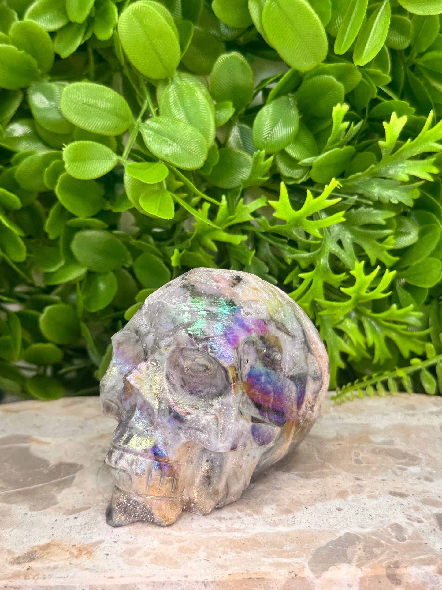 Aura Sphalerite Skull 472g