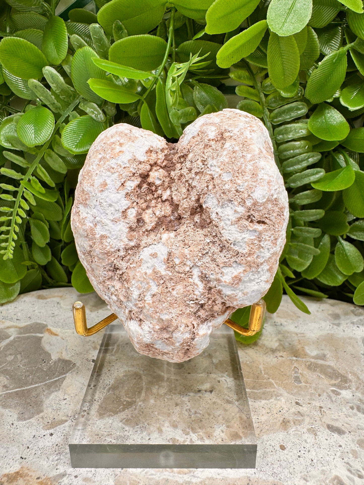 Angelite Raw Heart 280g