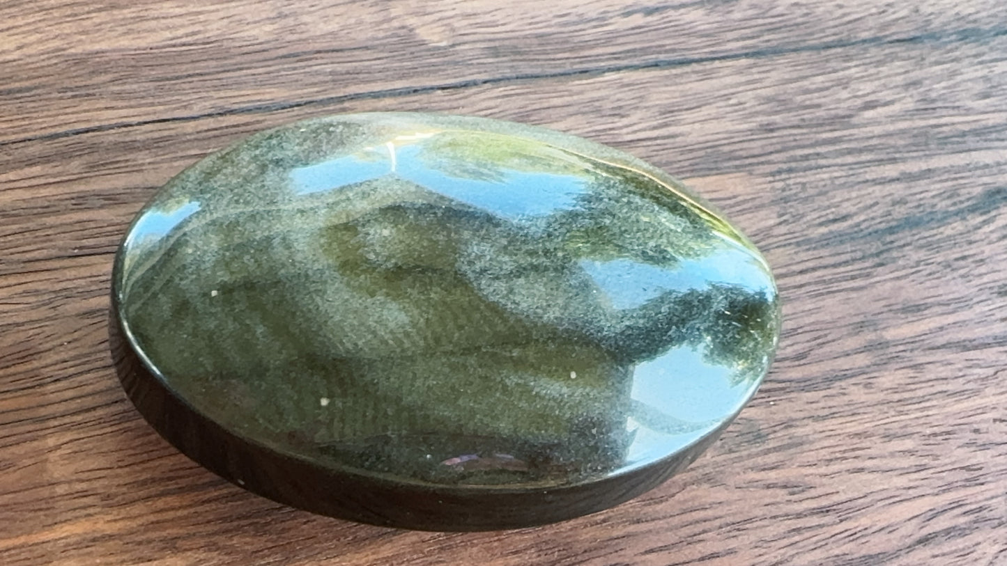 Golden Obsidian Palm 70g