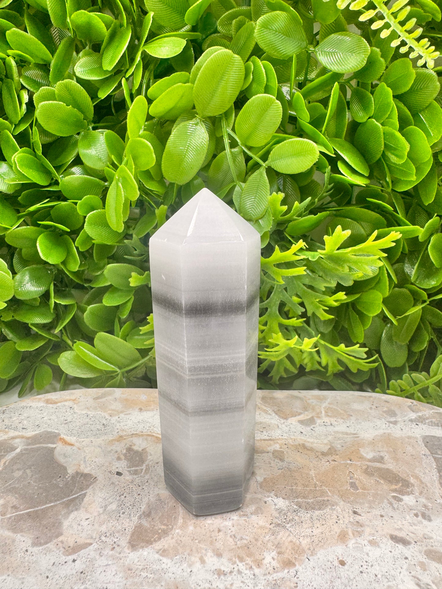 Black & White Onyx Tower 234g