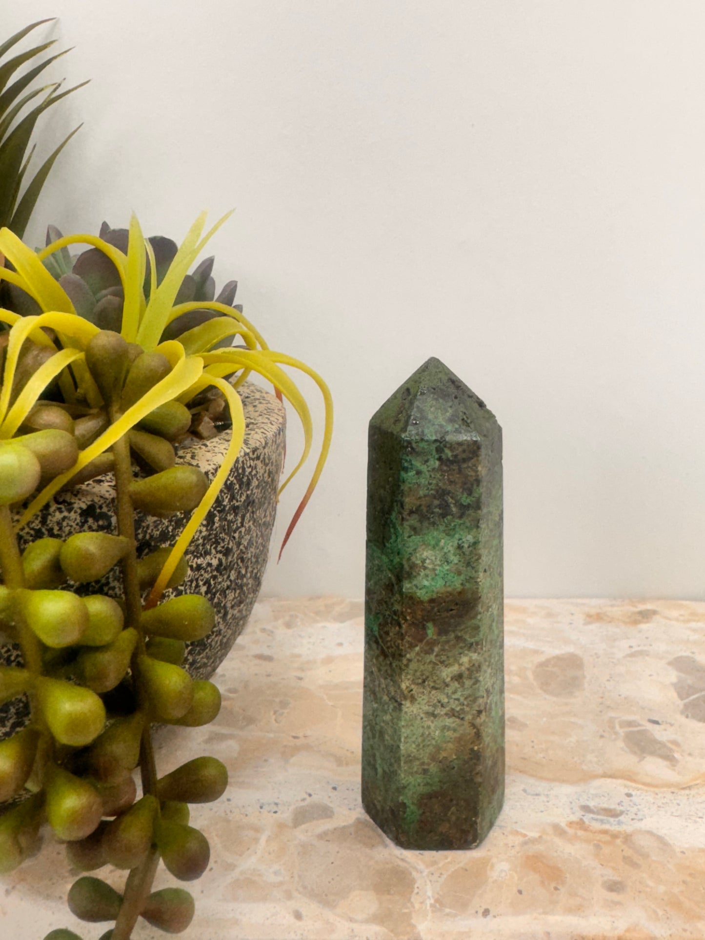 Chrysocolla Tower 130g