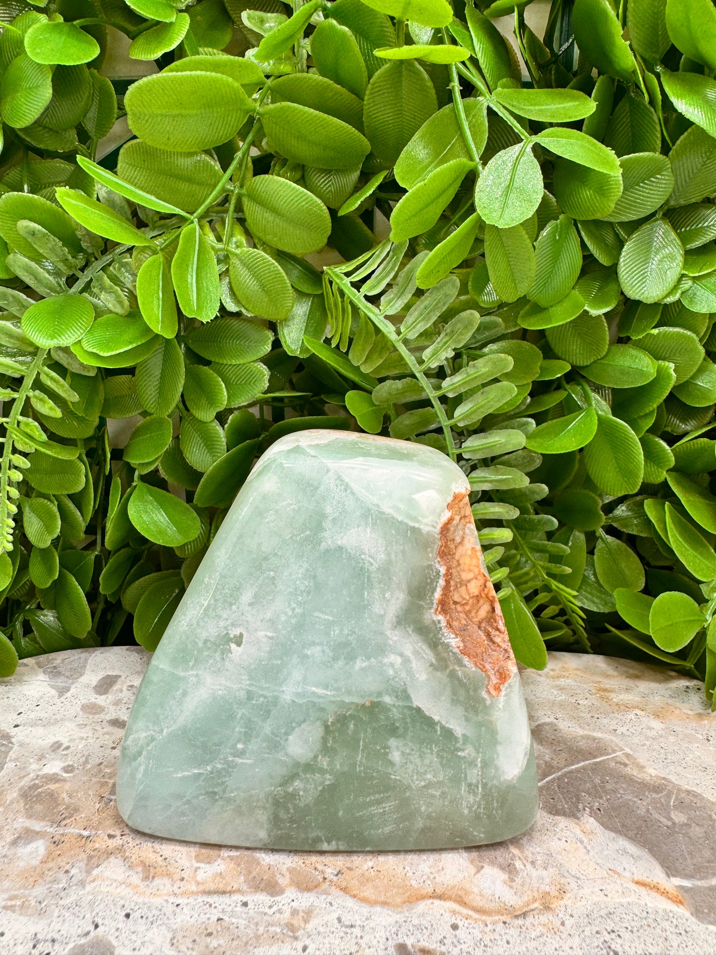 Aqua Caribbean Calcite Freeform 592g