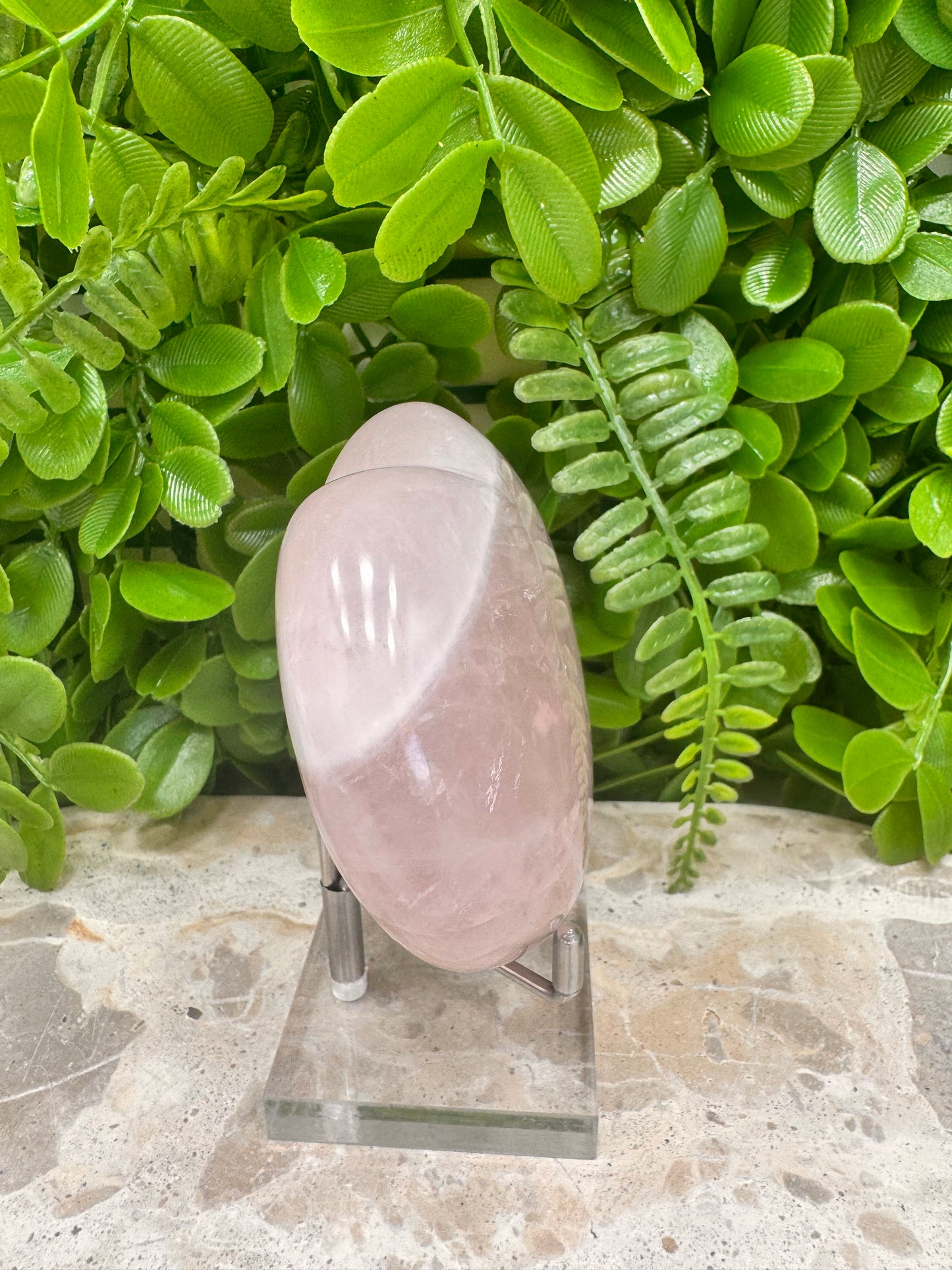 Rose Quartz Heart 362g