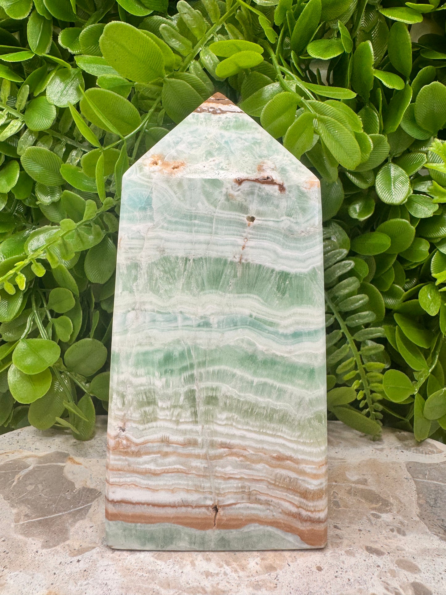 Aqua Caribbean Calcite Tower 2kg