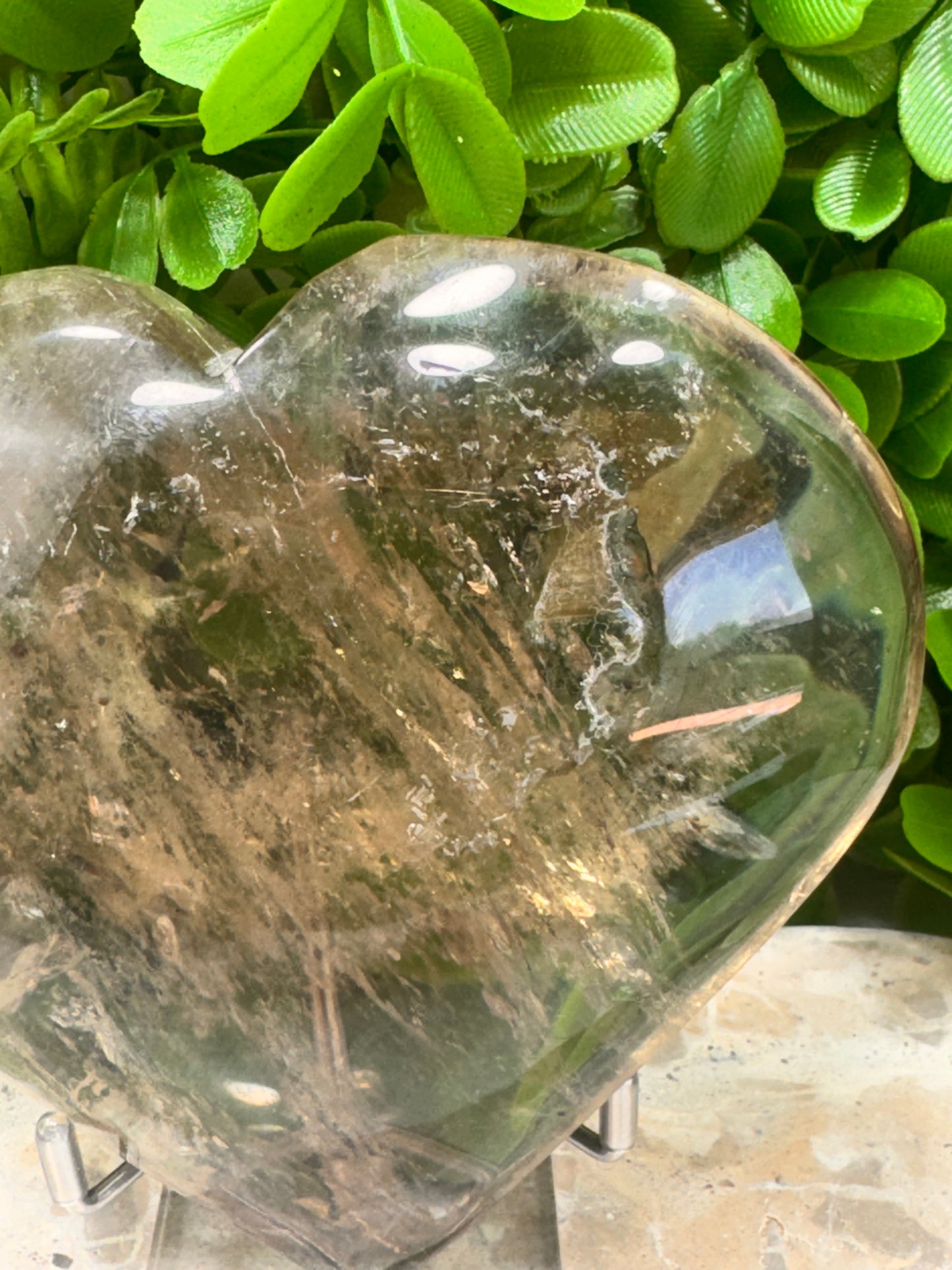 Smokey Quartz Heart 751g