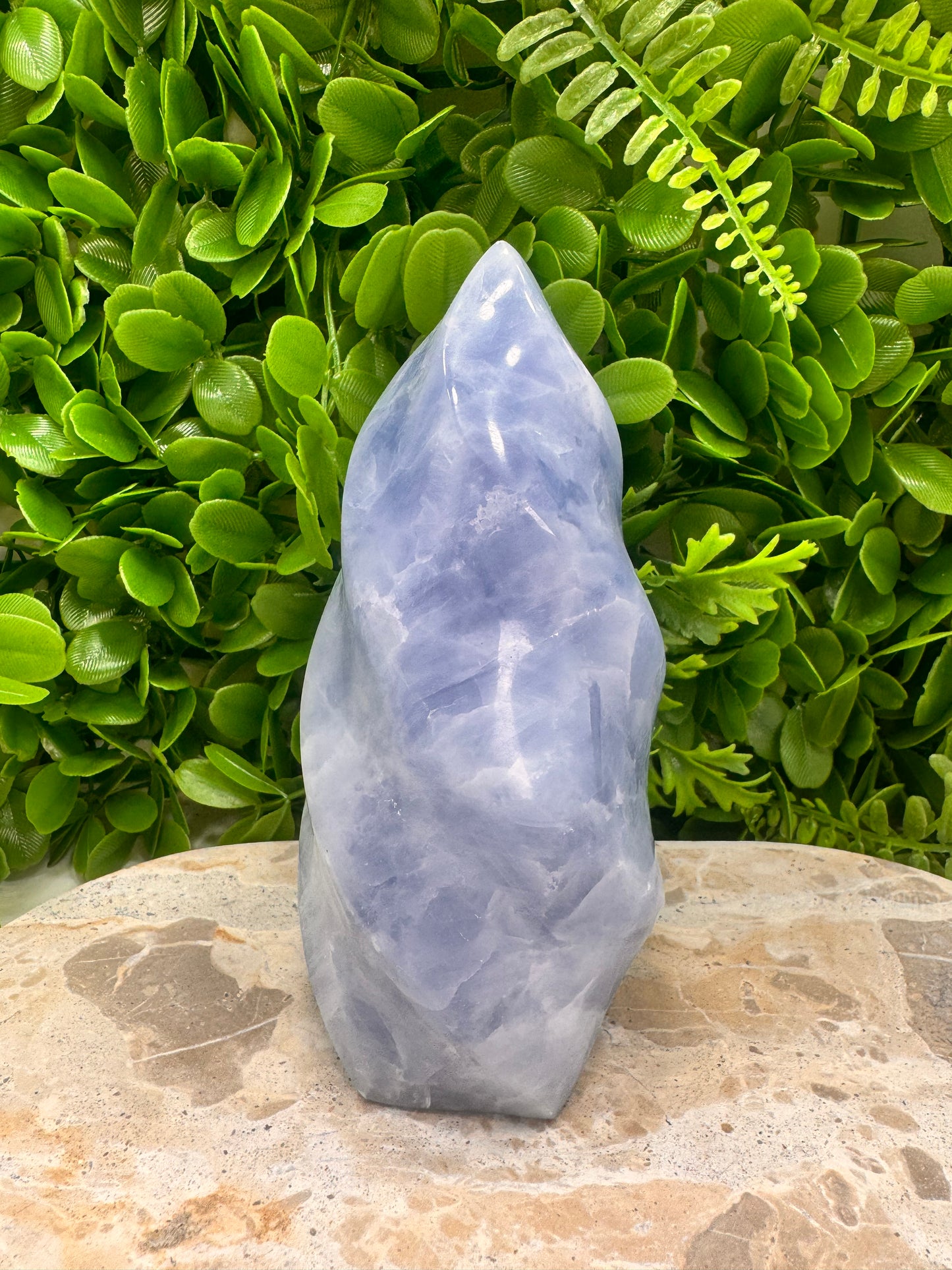 Blue Calcite Flame 1150g