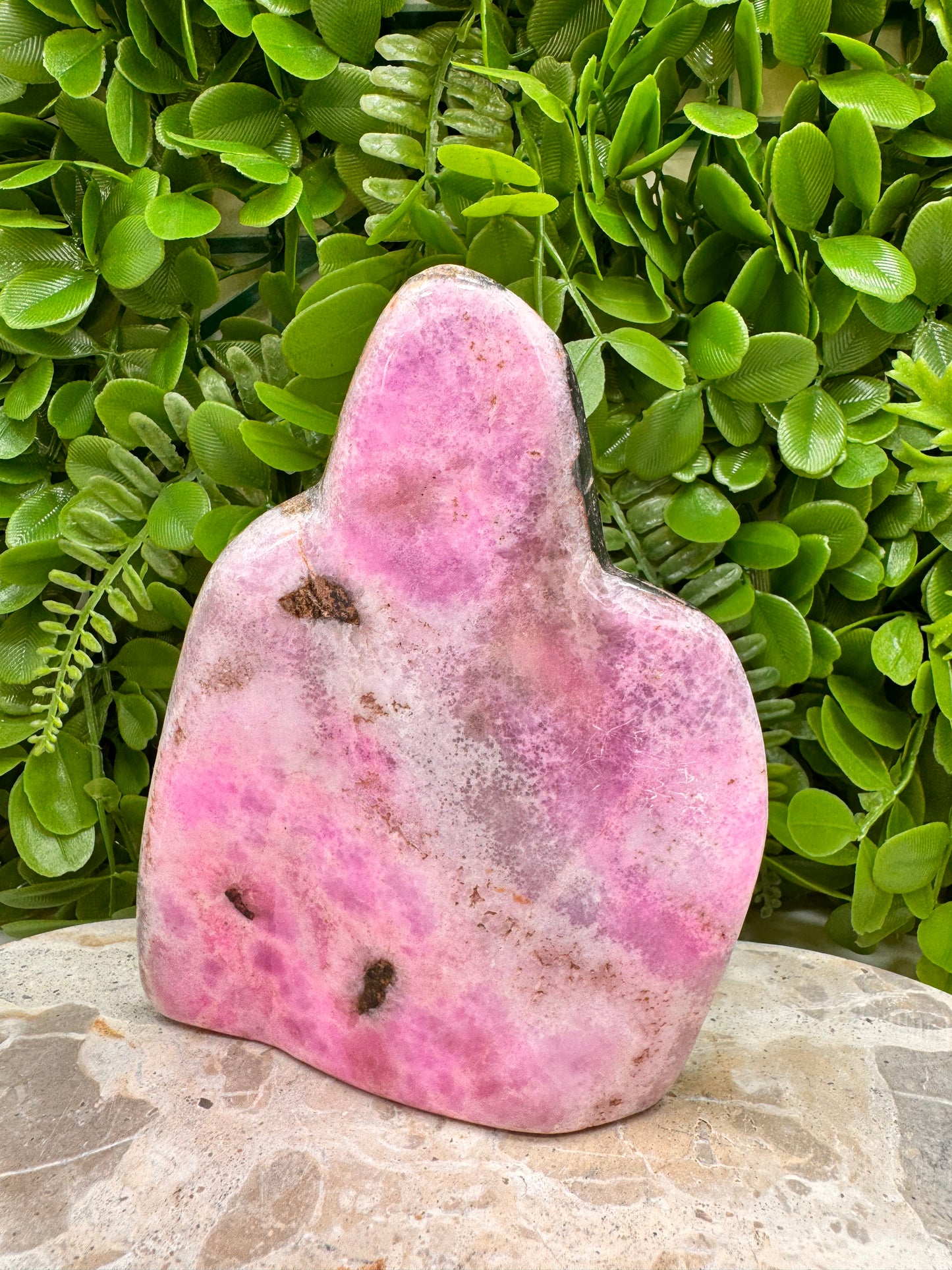 Pink Aragonite Freeform 526g
