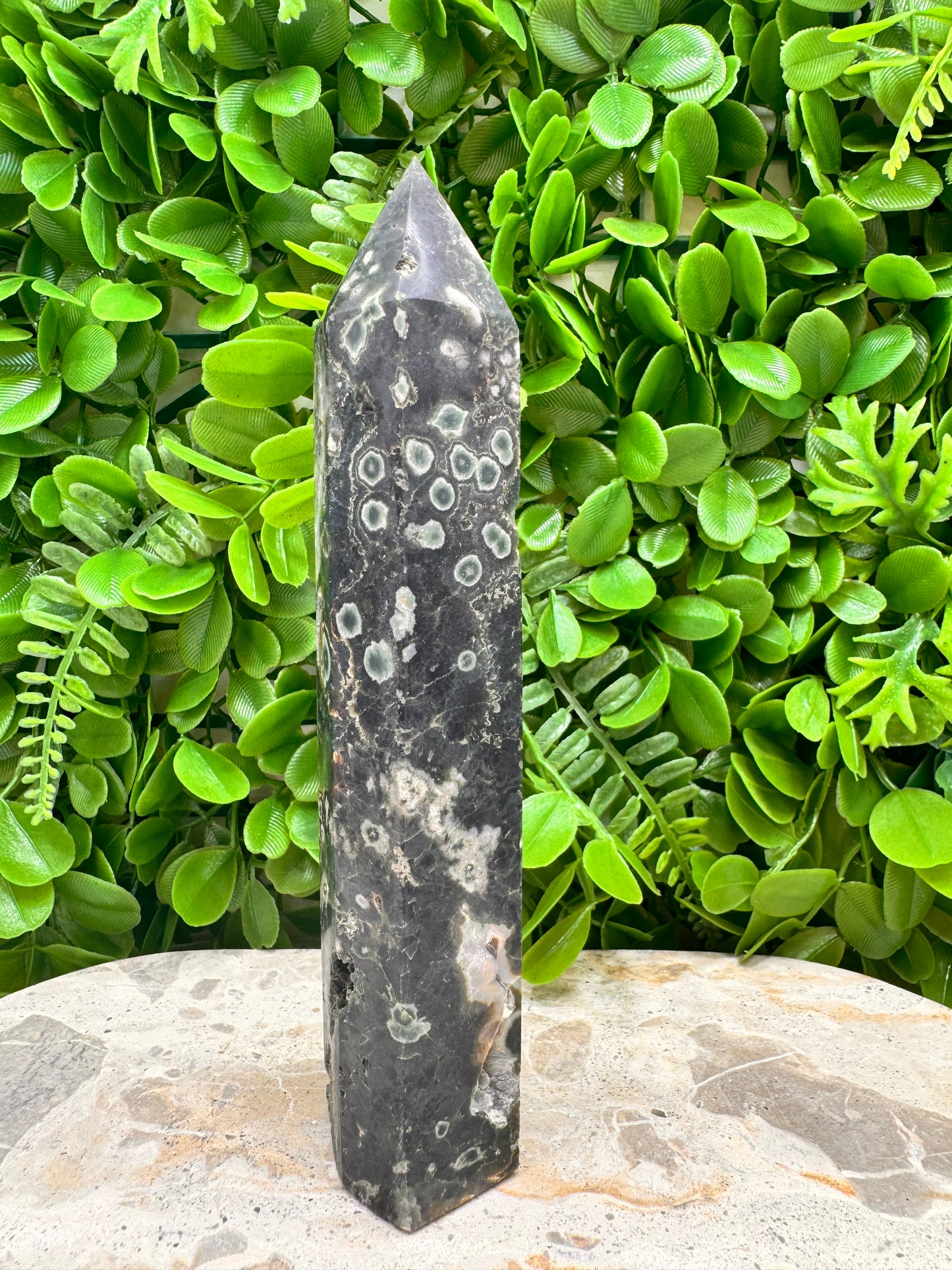 Bubble Ocean Jasper Tower 376g