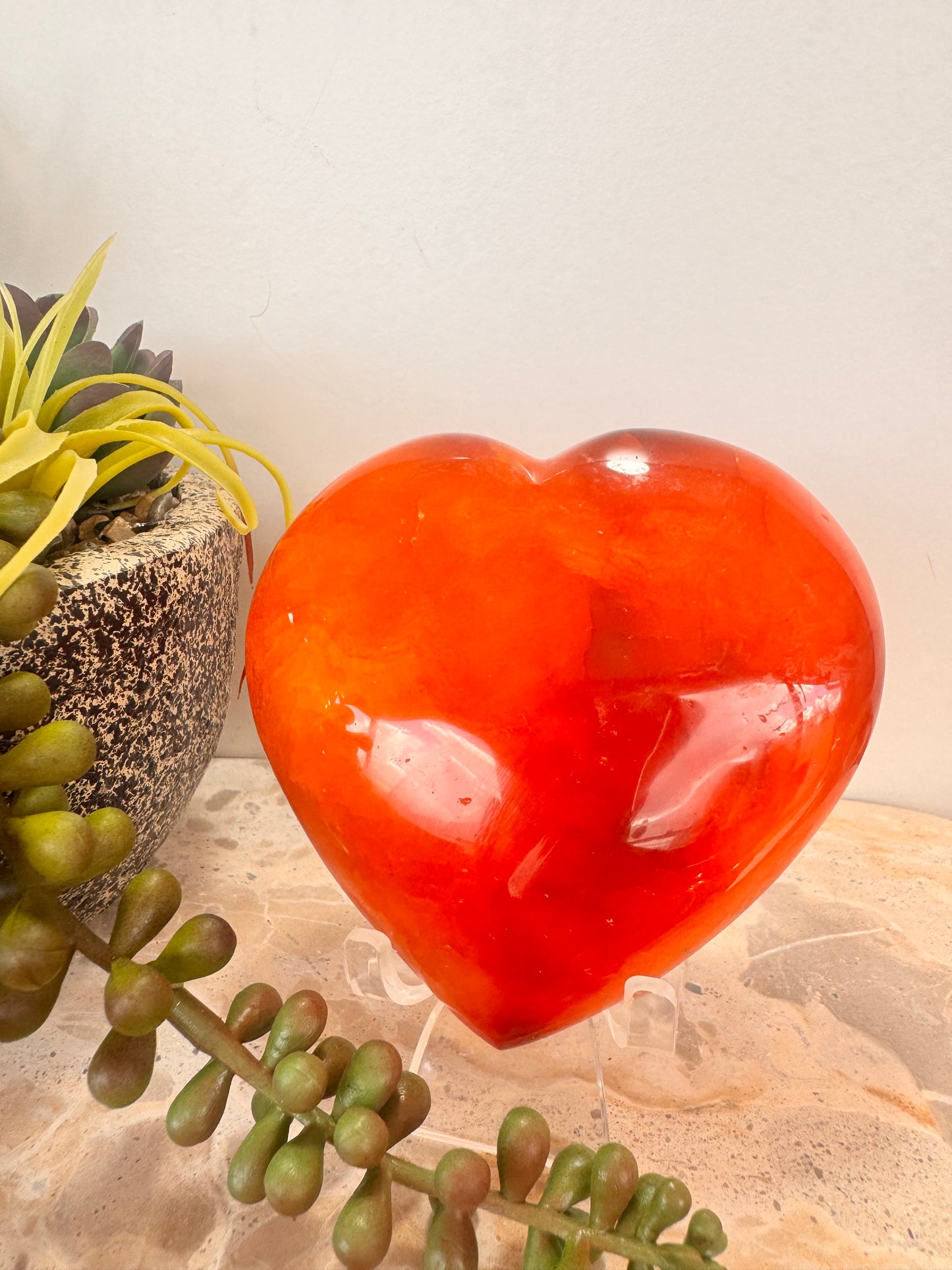 Carnelian Heart 360g