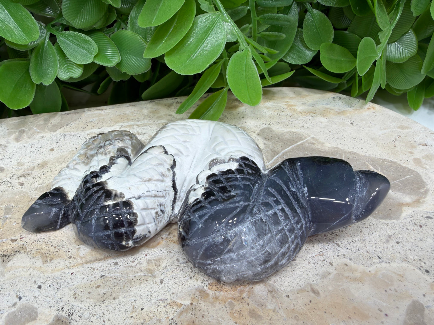 Volcanic Agate Snake 160g