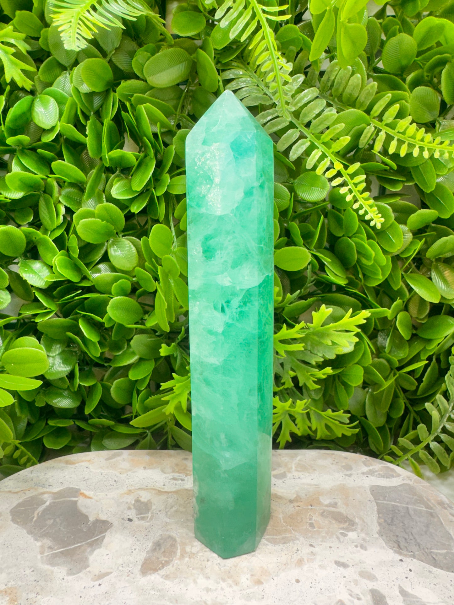 Green Fluorite Tower 560g