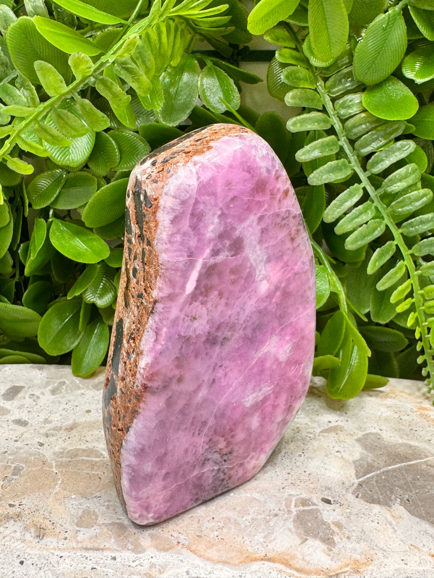Pink Aragonite Freeform 302g