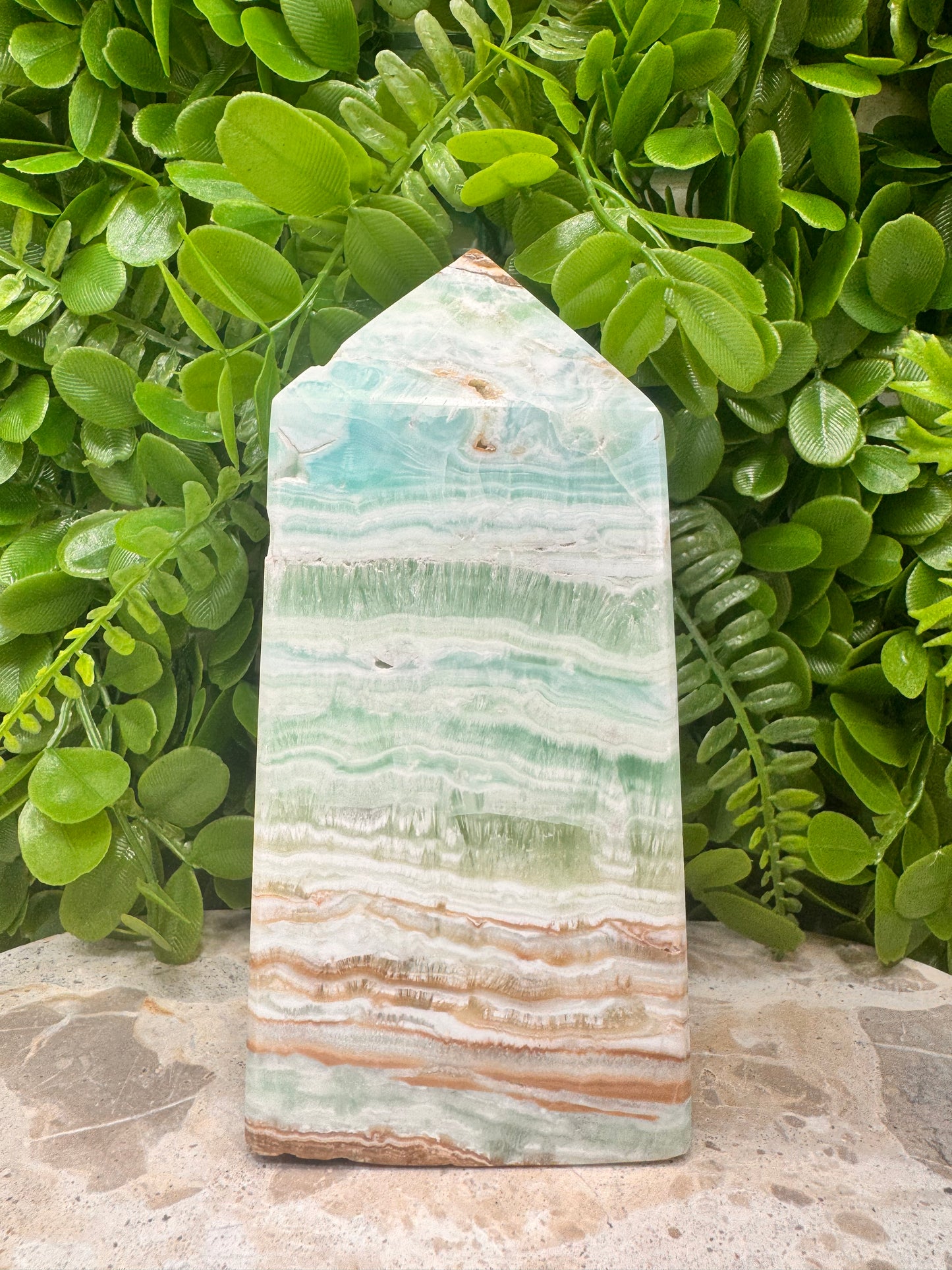 Aqua Caribbean Calcite Tower 2kg