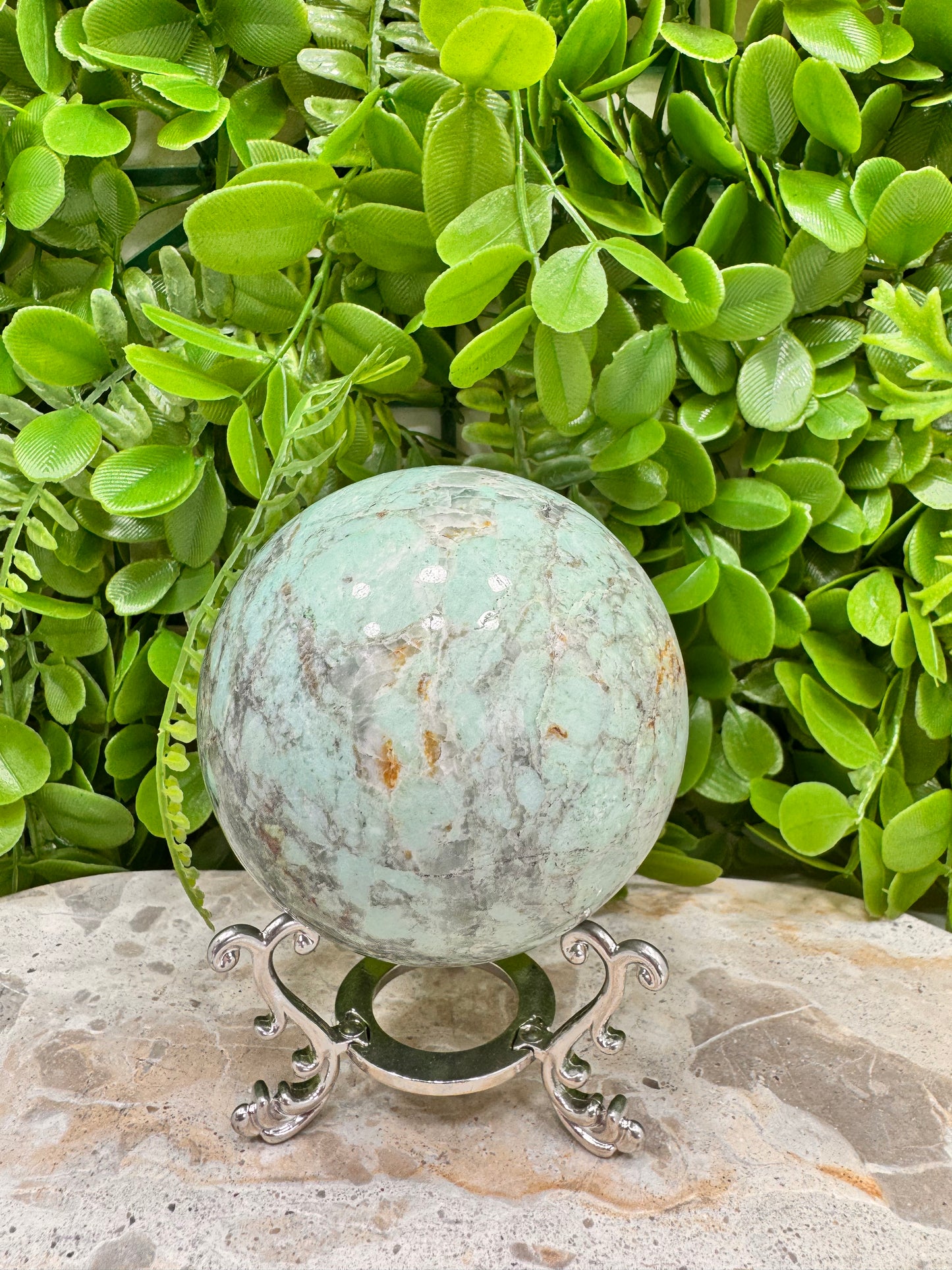 Turquoise Sphere 664g