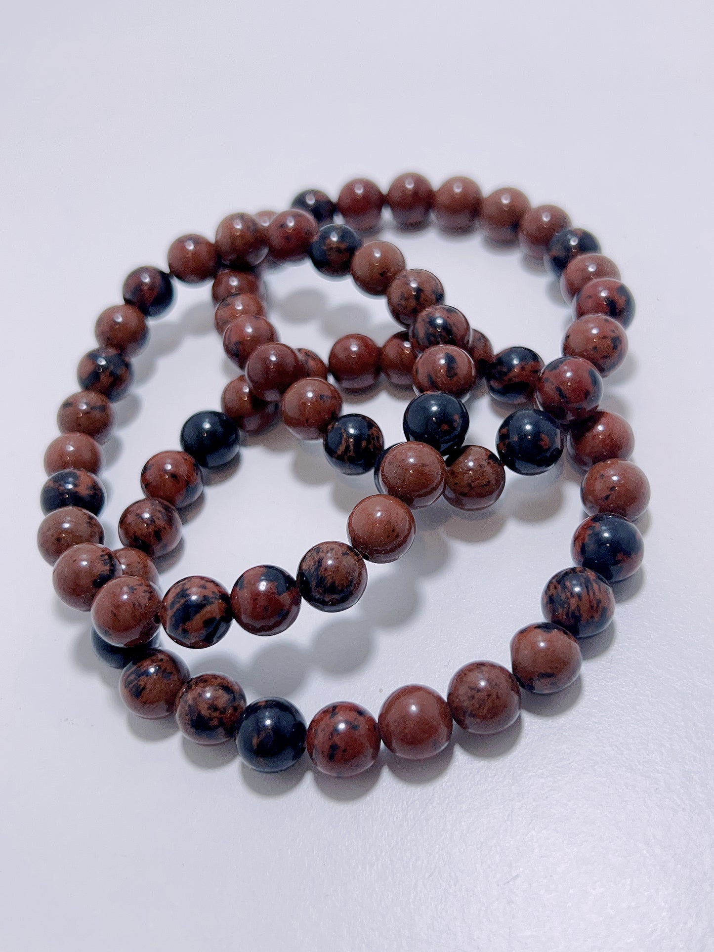 Mahogany Obsidian Bracelet 8mm