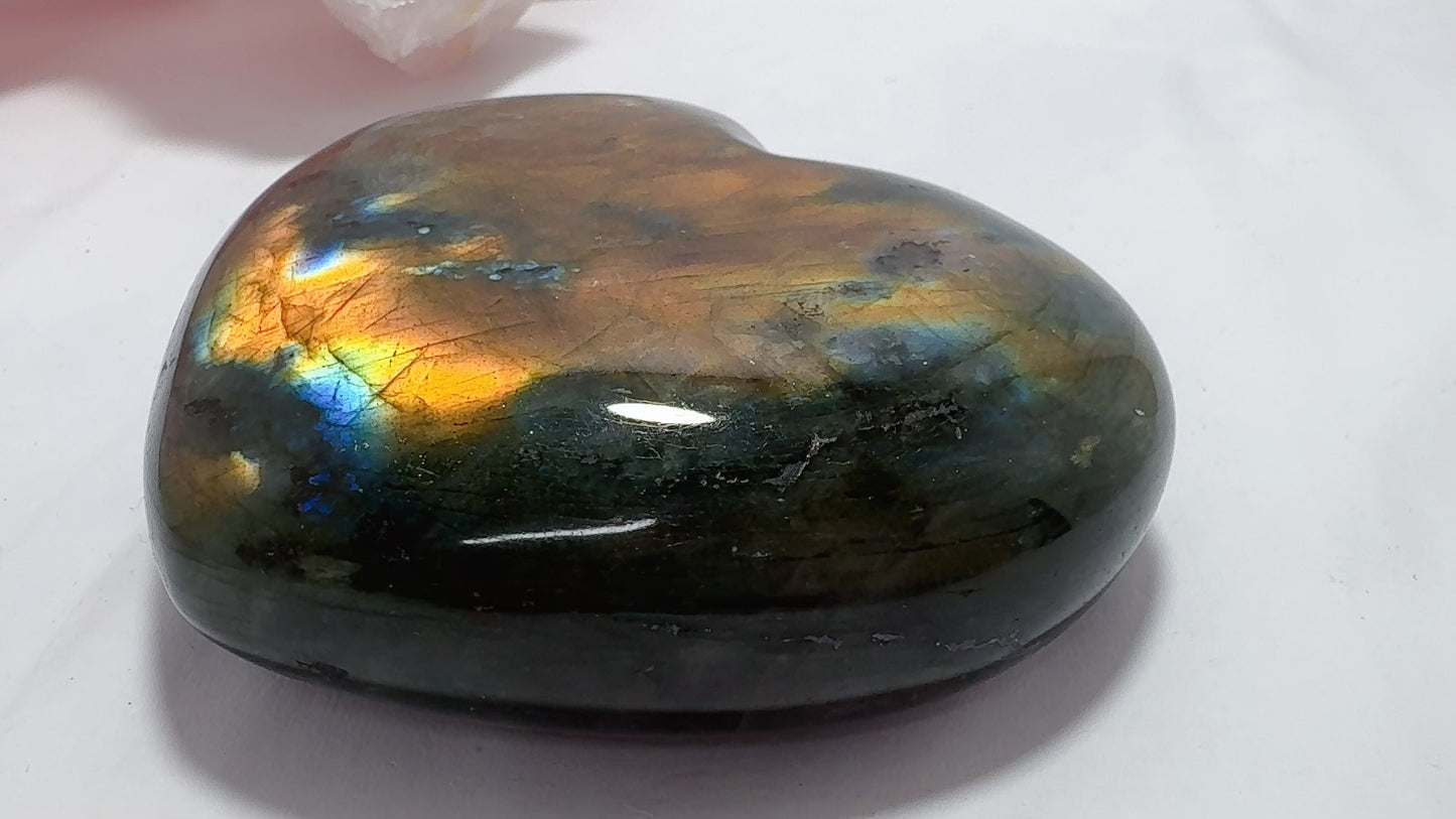 Labradorite Heart 306g