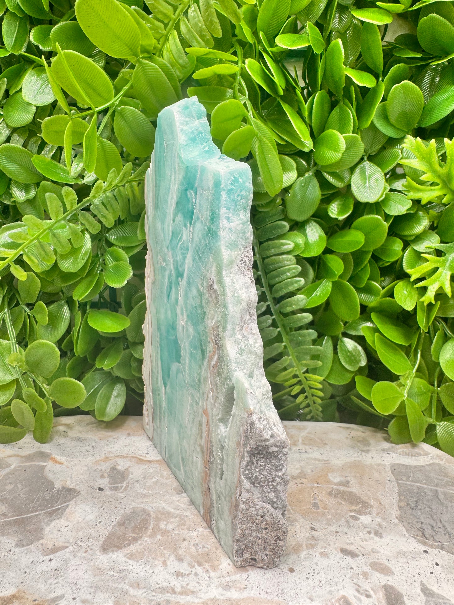 Aragonite Slice Freeform 468g